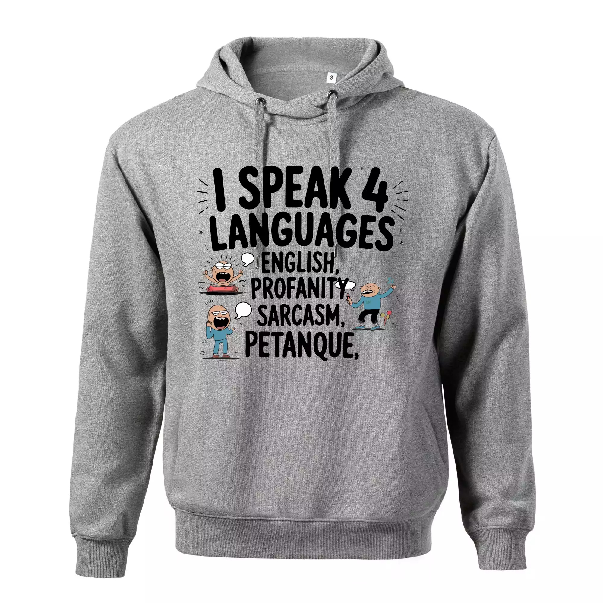 I speak 4 language - Petanque