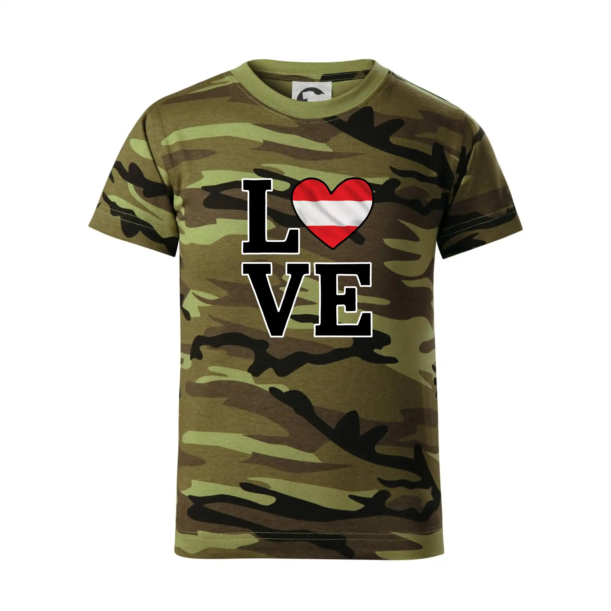 Love Rakouská vlajka