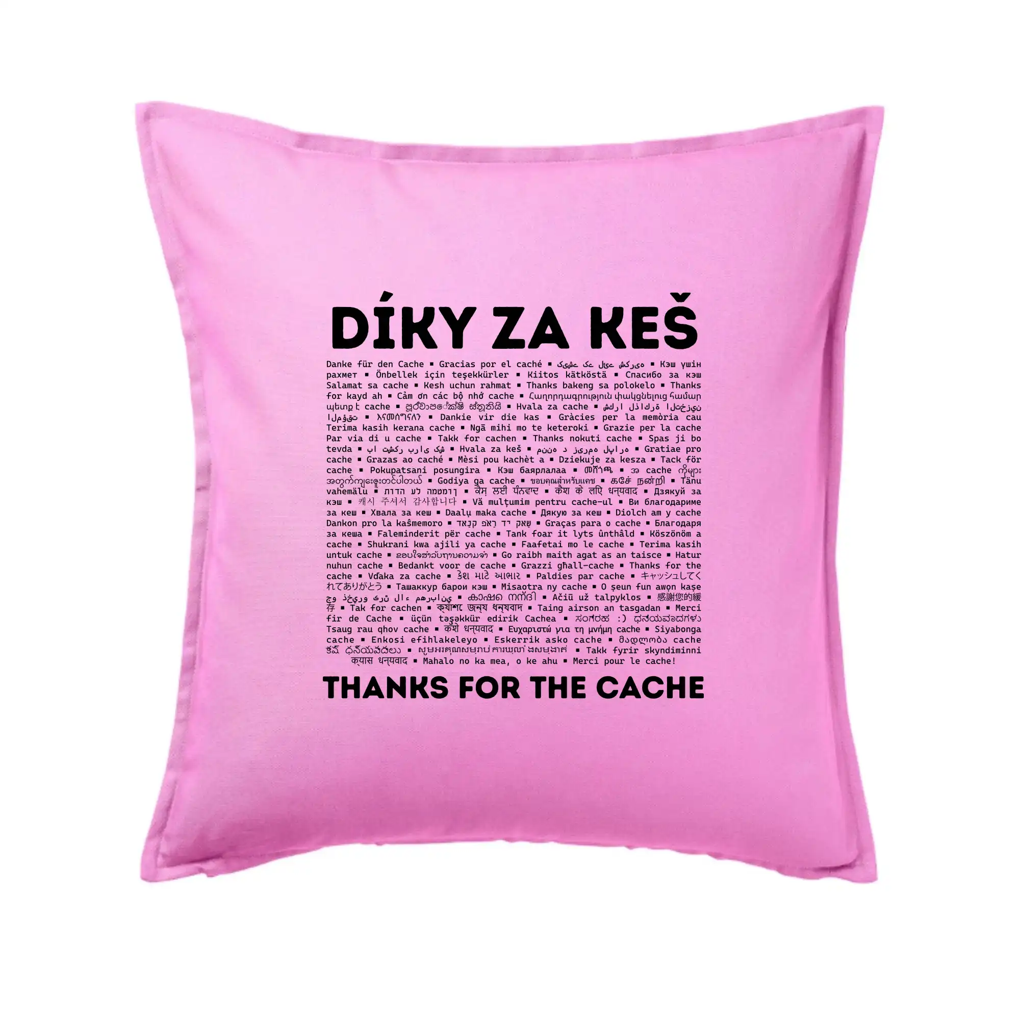 Díky za keš (v různých jazycích)