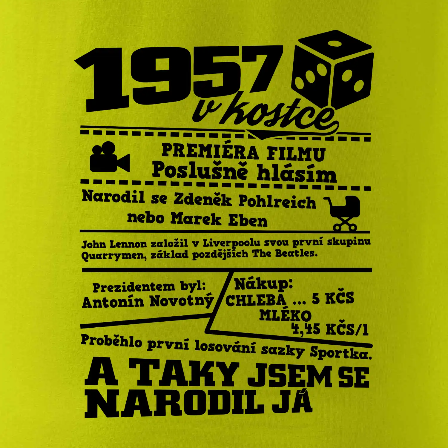 1957 v kostce