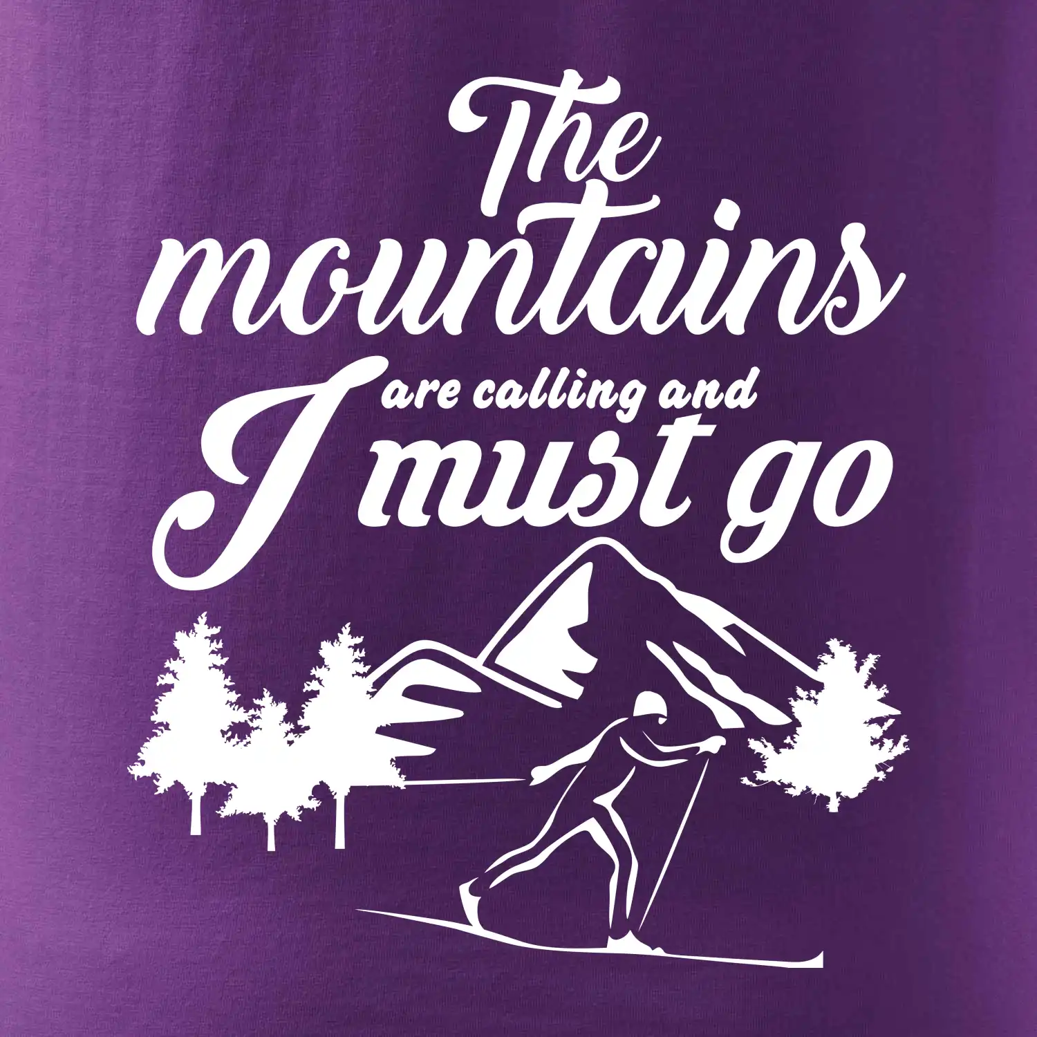 The mountains are calling běžkař