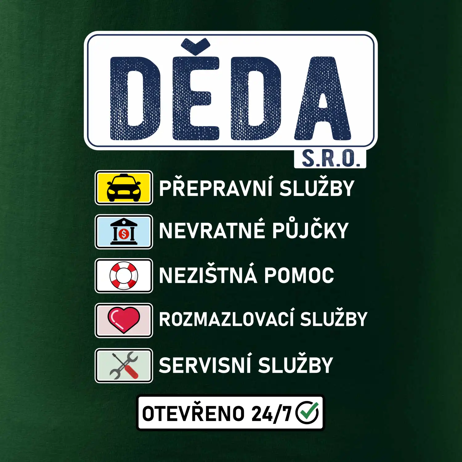 Děda sro služby
