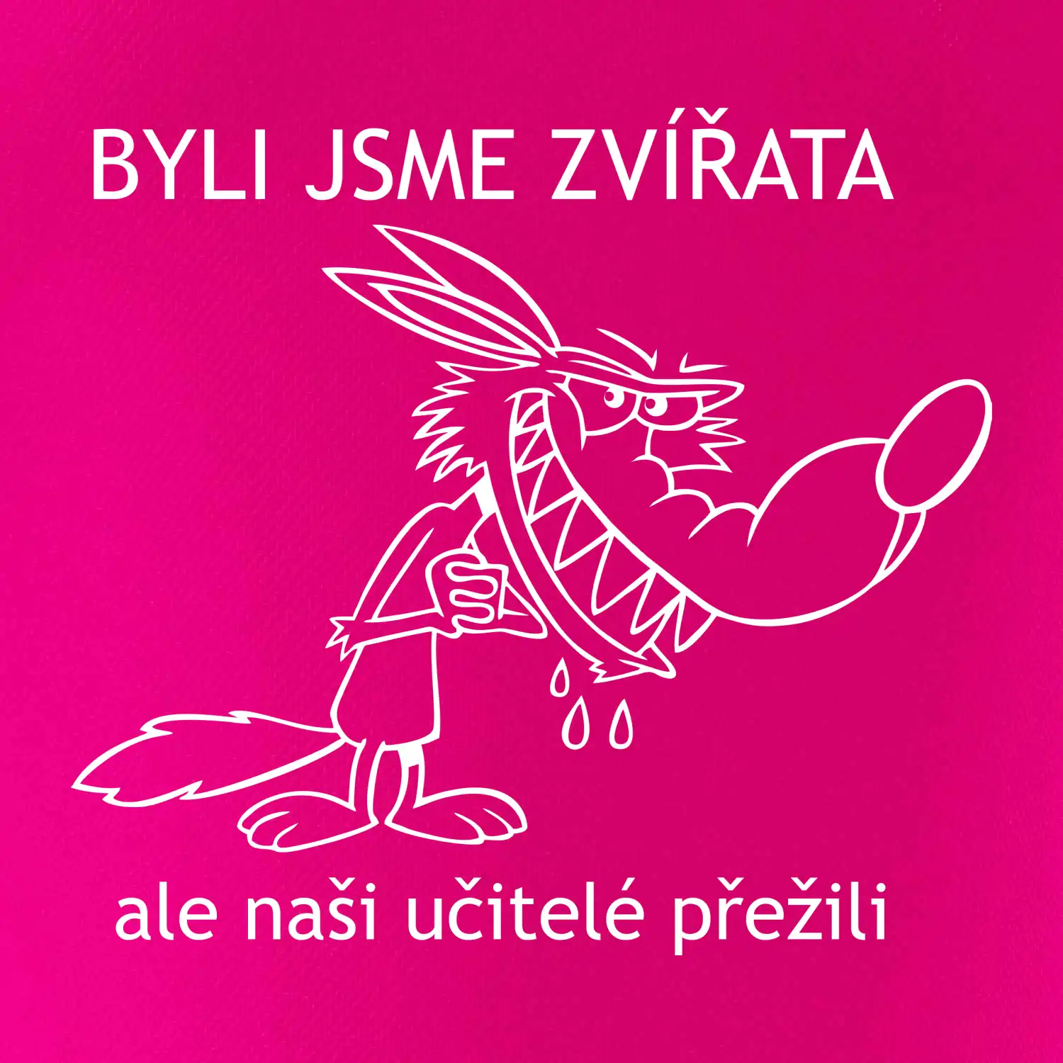 Školní triko - Zvířata