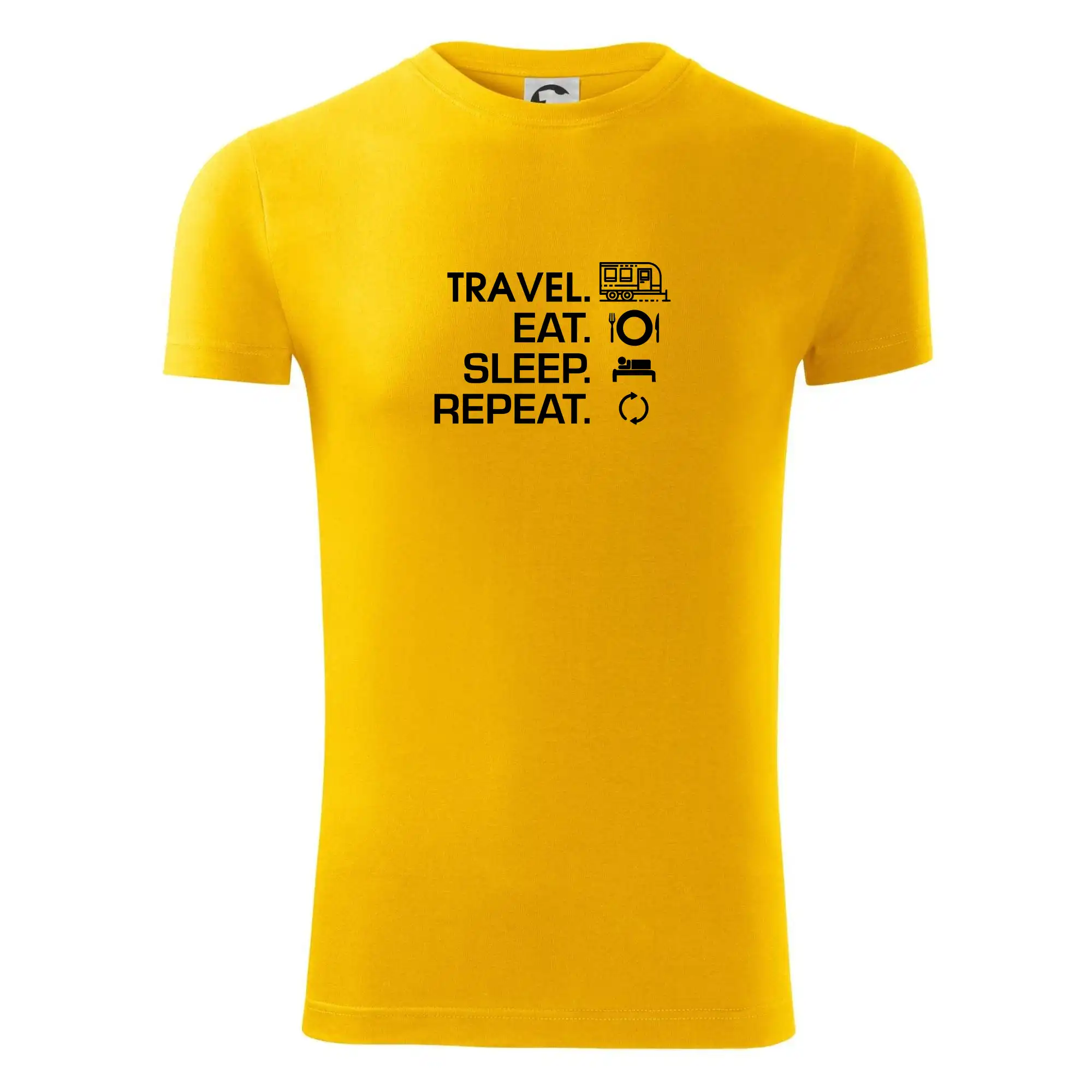 Eat sleep travel - Velký  přívěs