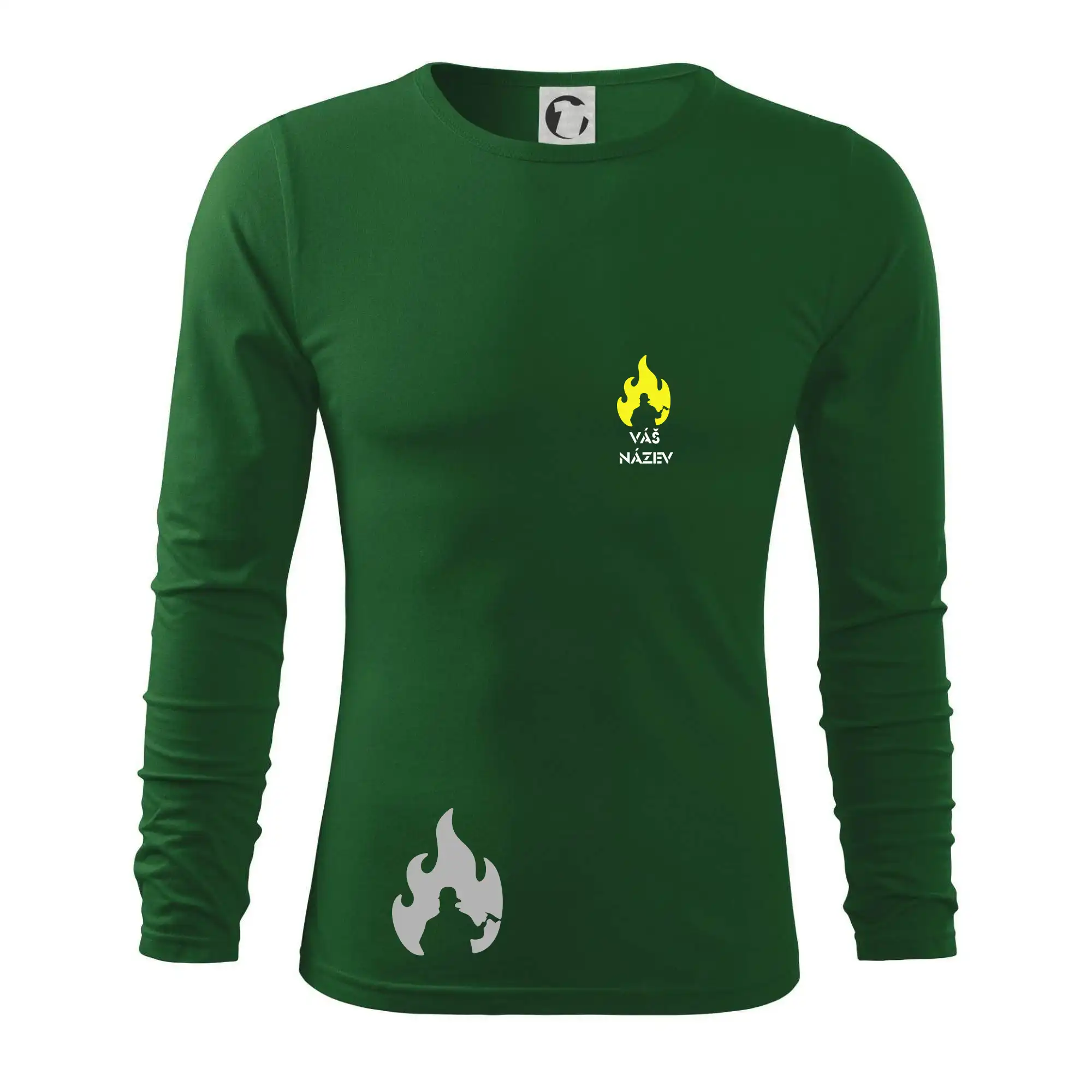 Hasiči - oheň - Váš název - Prso + záda