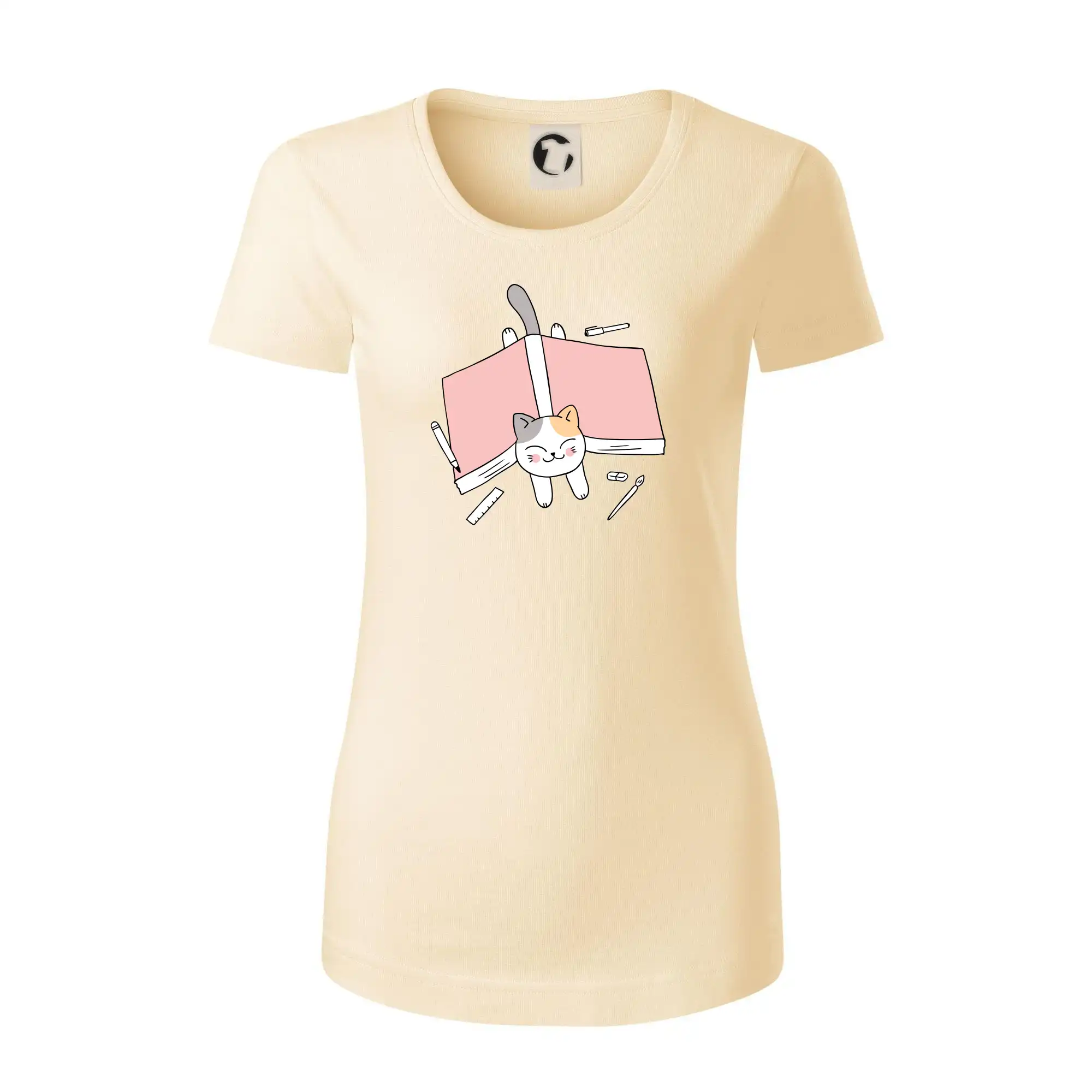 Učení na státnice kočka