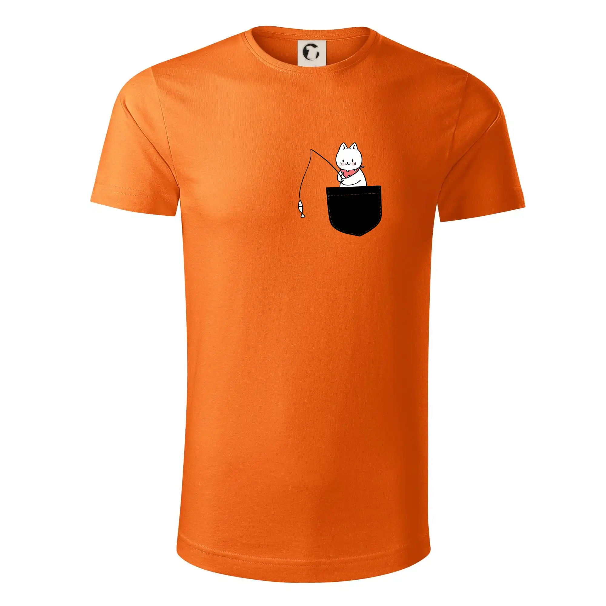 Kočka s rybou v kapse