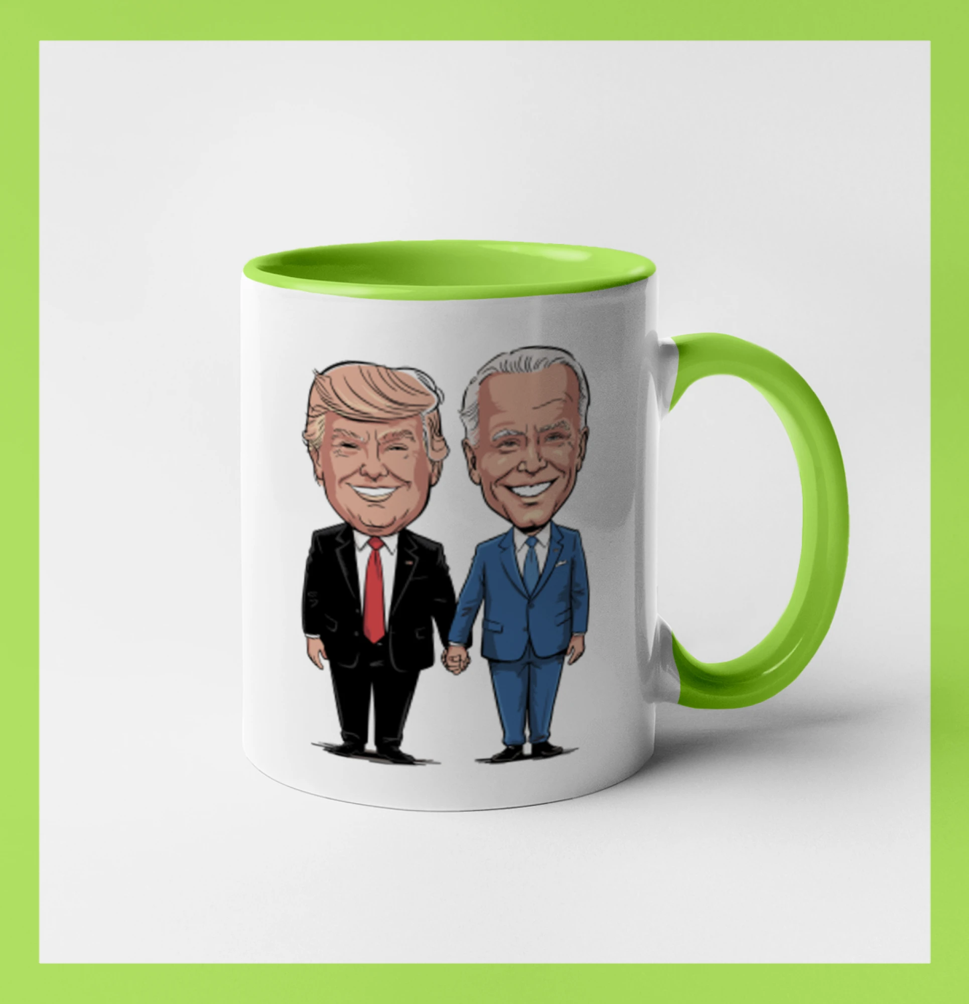 Trump a Biden - velký kamarádi