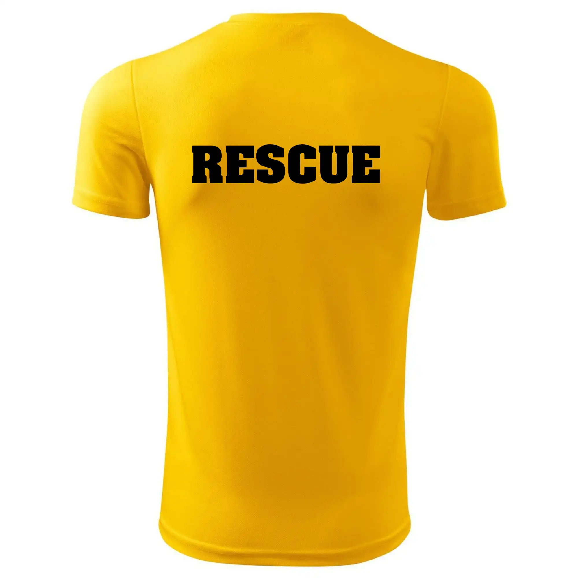 Rescue - Hvězda na prsu +  nápis na zádech