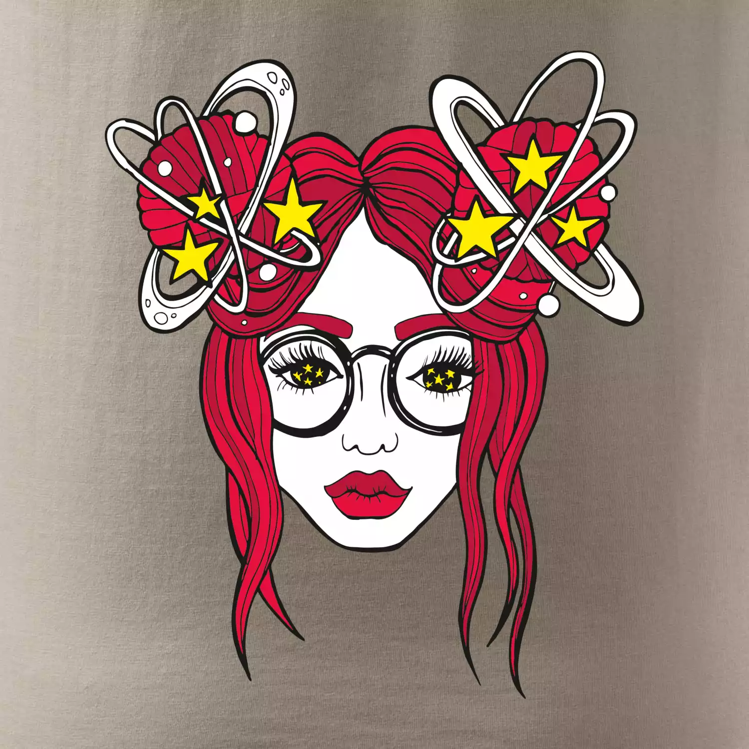 Magická červenovláska (Pecka design)