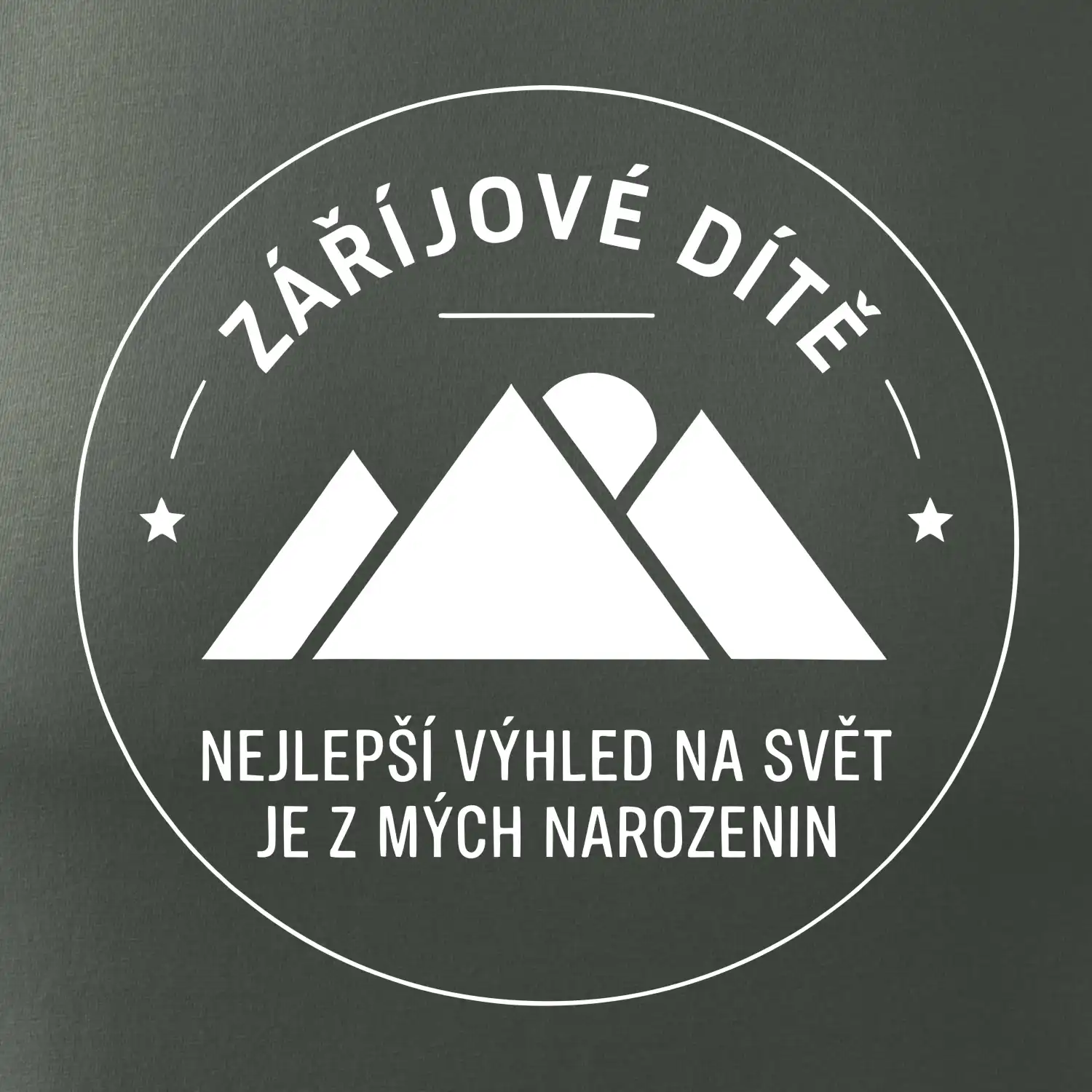 Zářijové dítě. Nejlepší výhled na svět je z mých narozenin