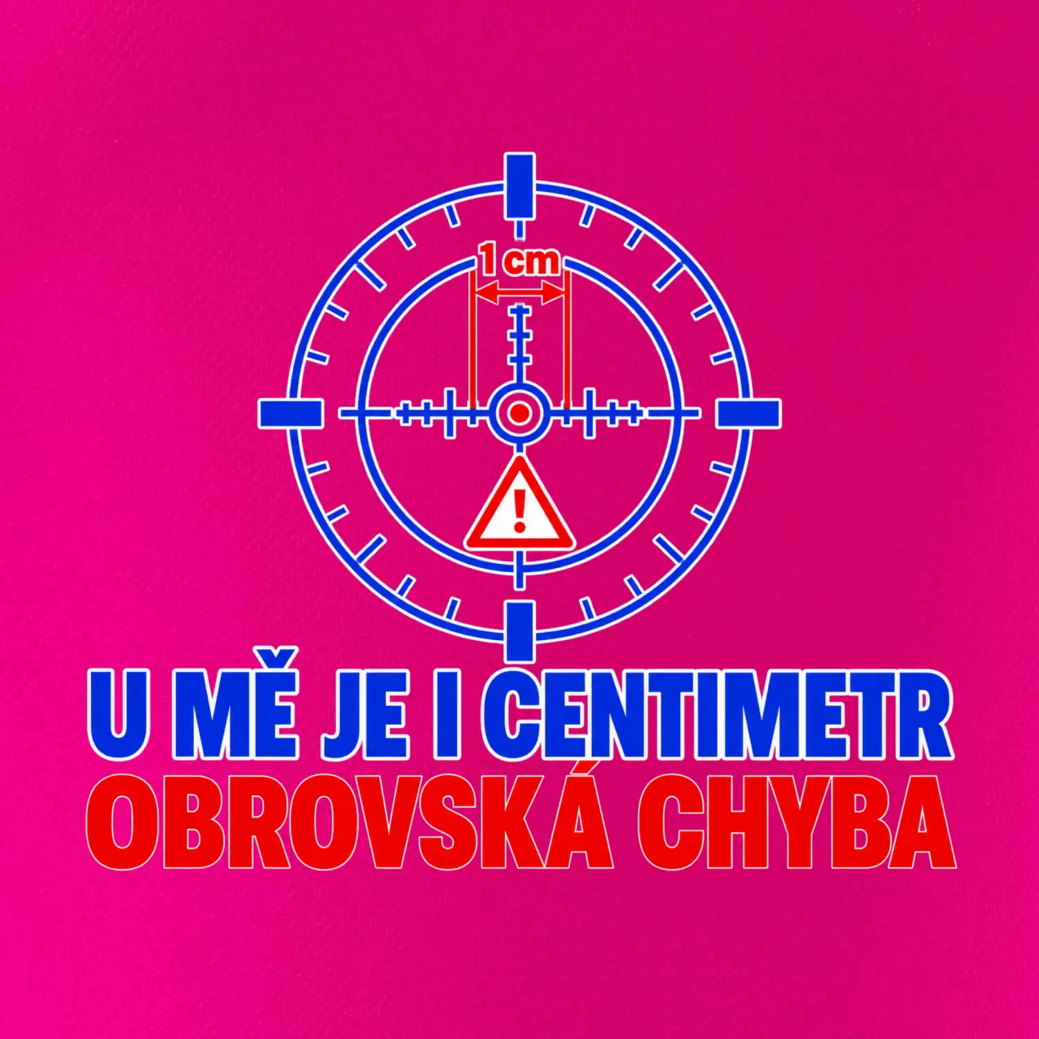 Geodet i centimetr je obrovská chyba
