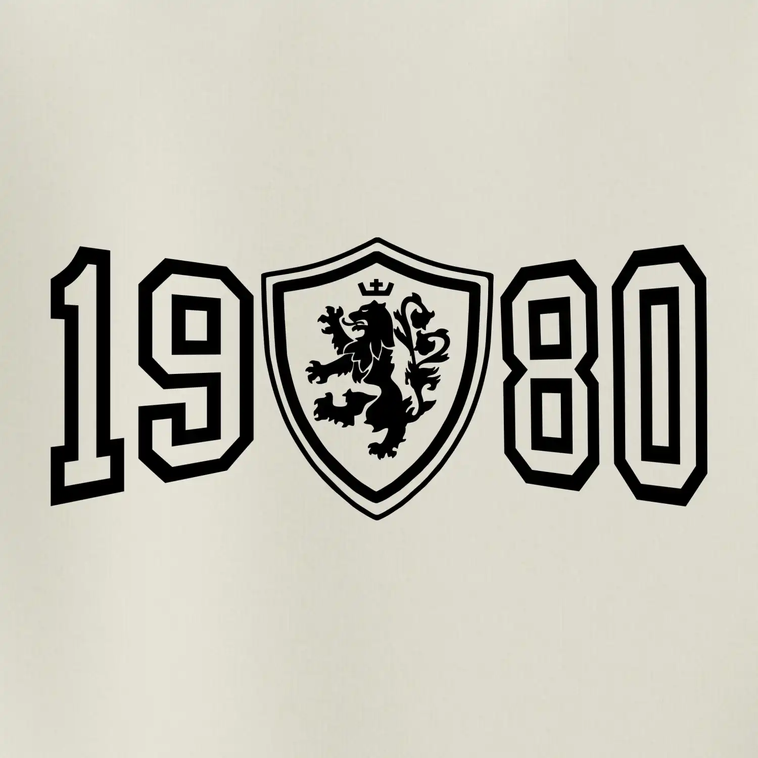 Narozeninový motiv - znak - 1980