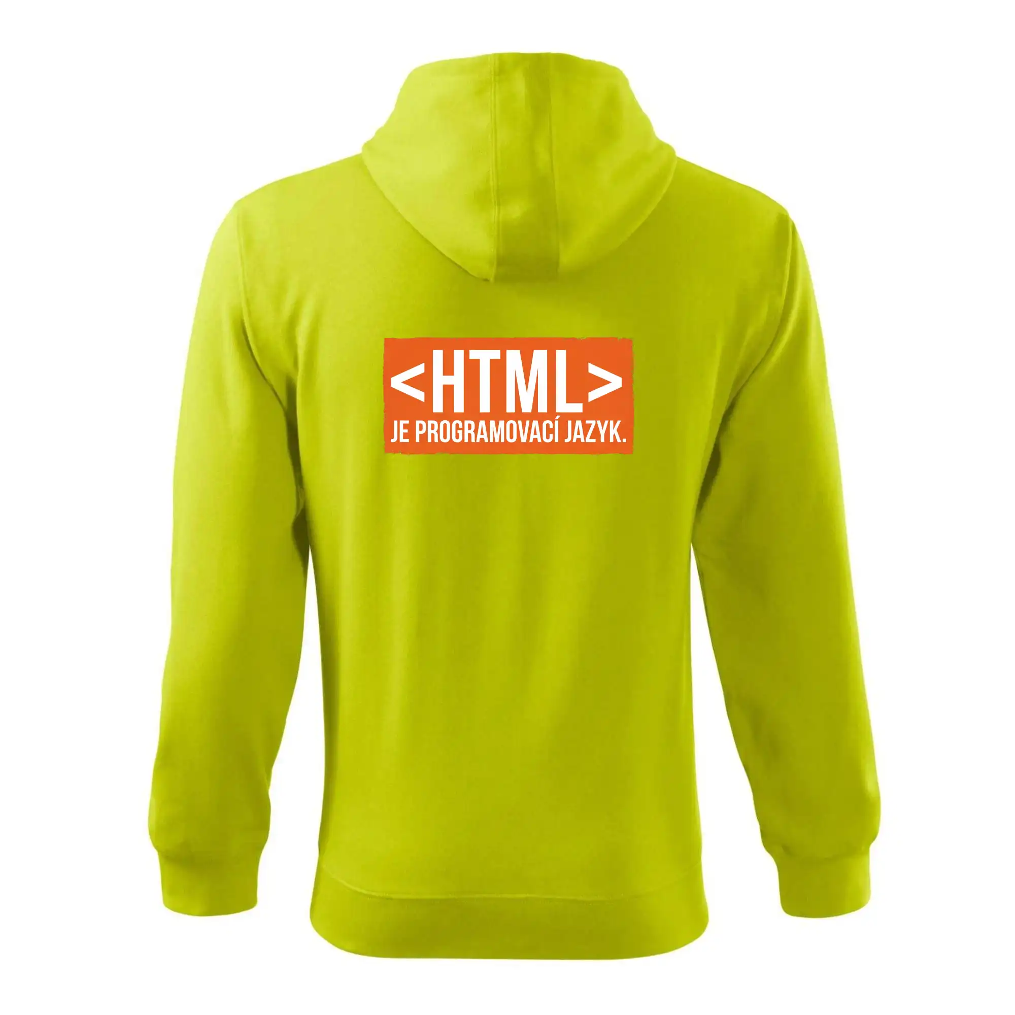 HTML JE PROGRAMOVACÍ JAZYK
