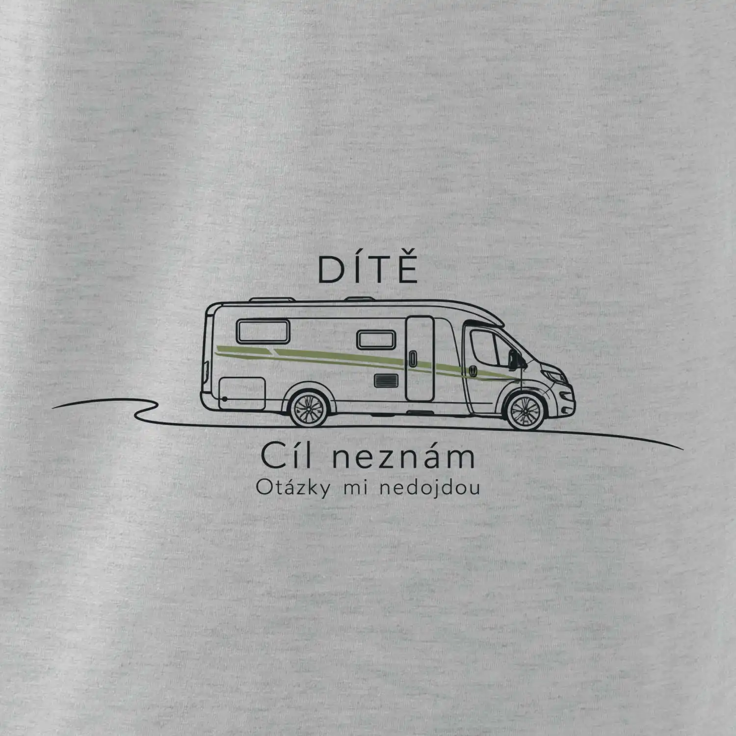 Dítě cíl neznám otázky mi nedojdou obytný automobil