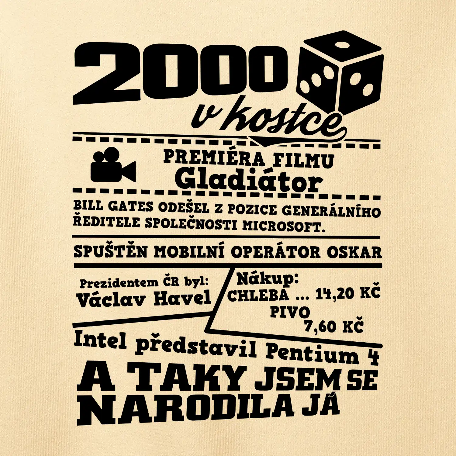 2000 v kostce