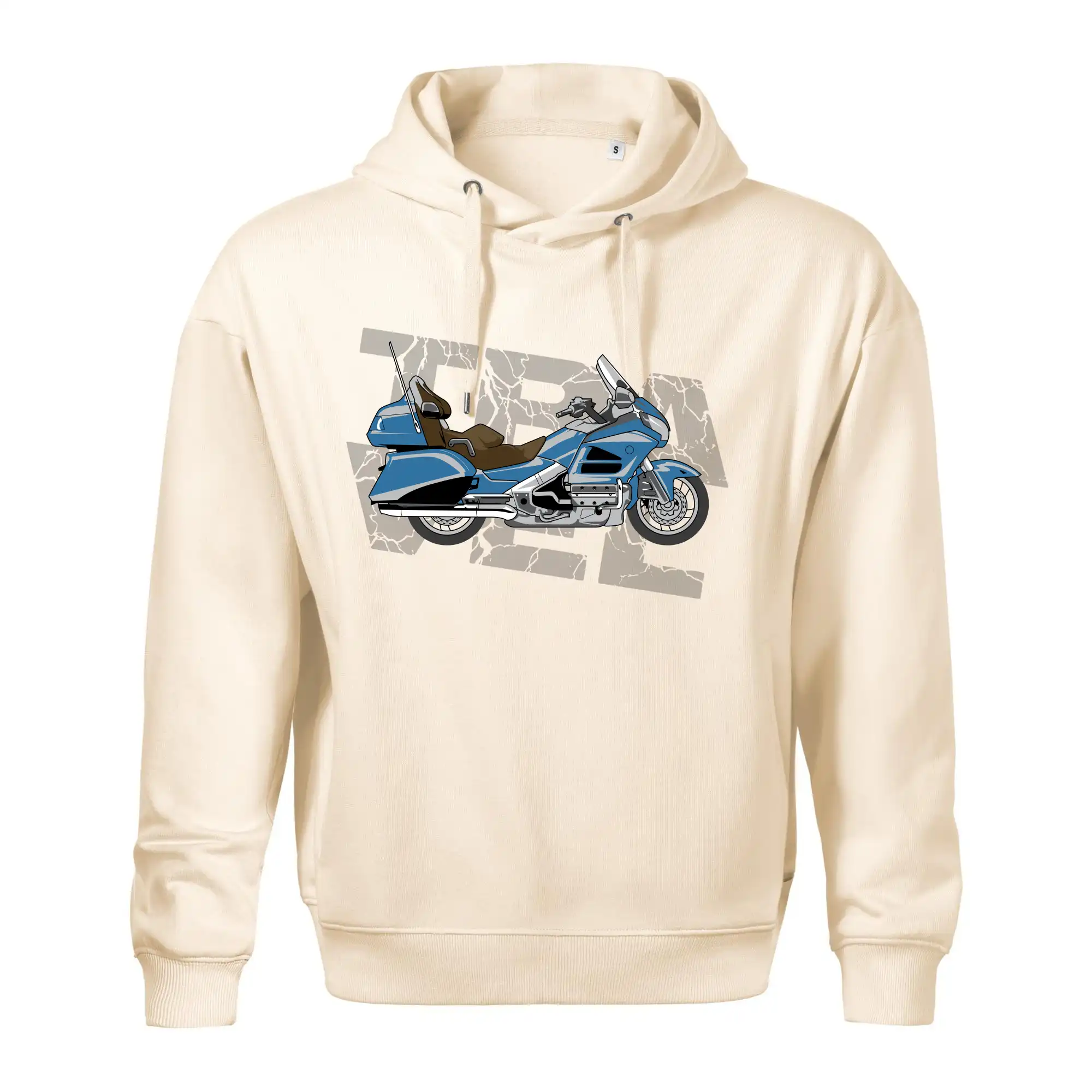 Cestovní motorka Amerika modrá
