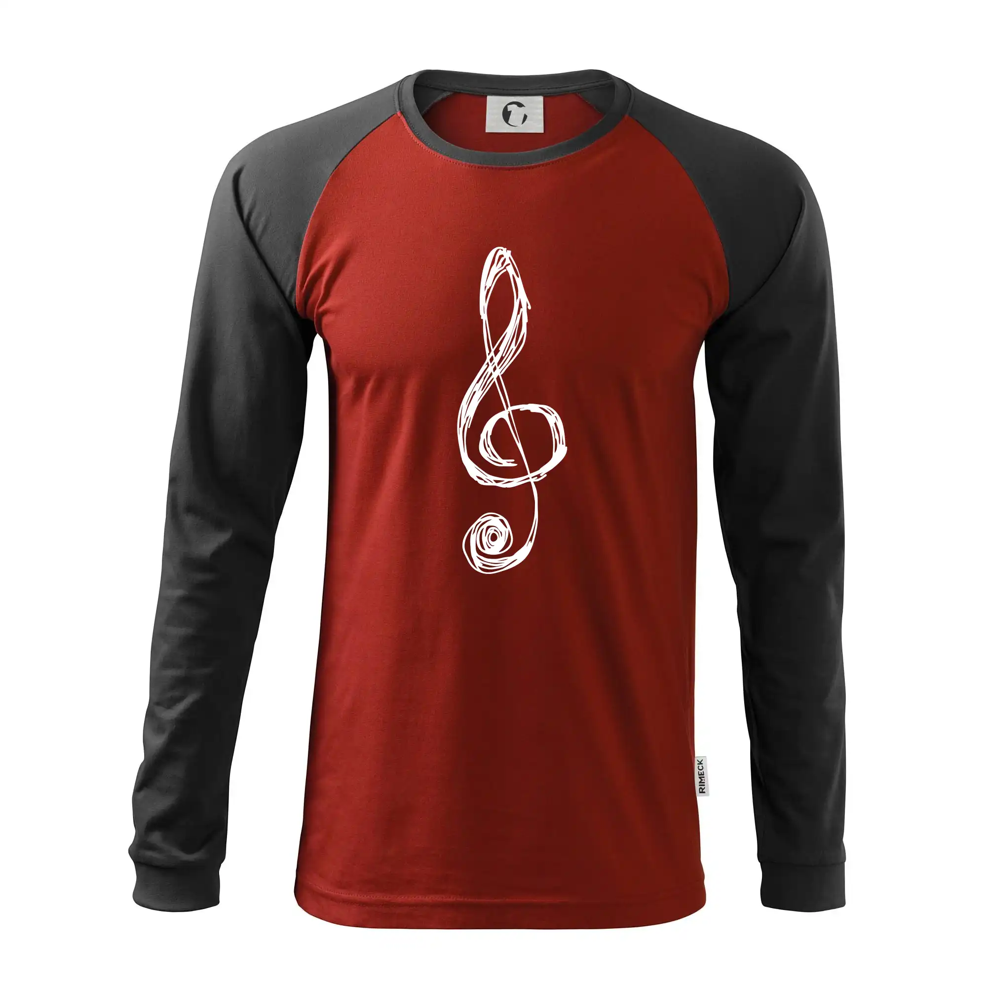 Houslový klíč kreslený