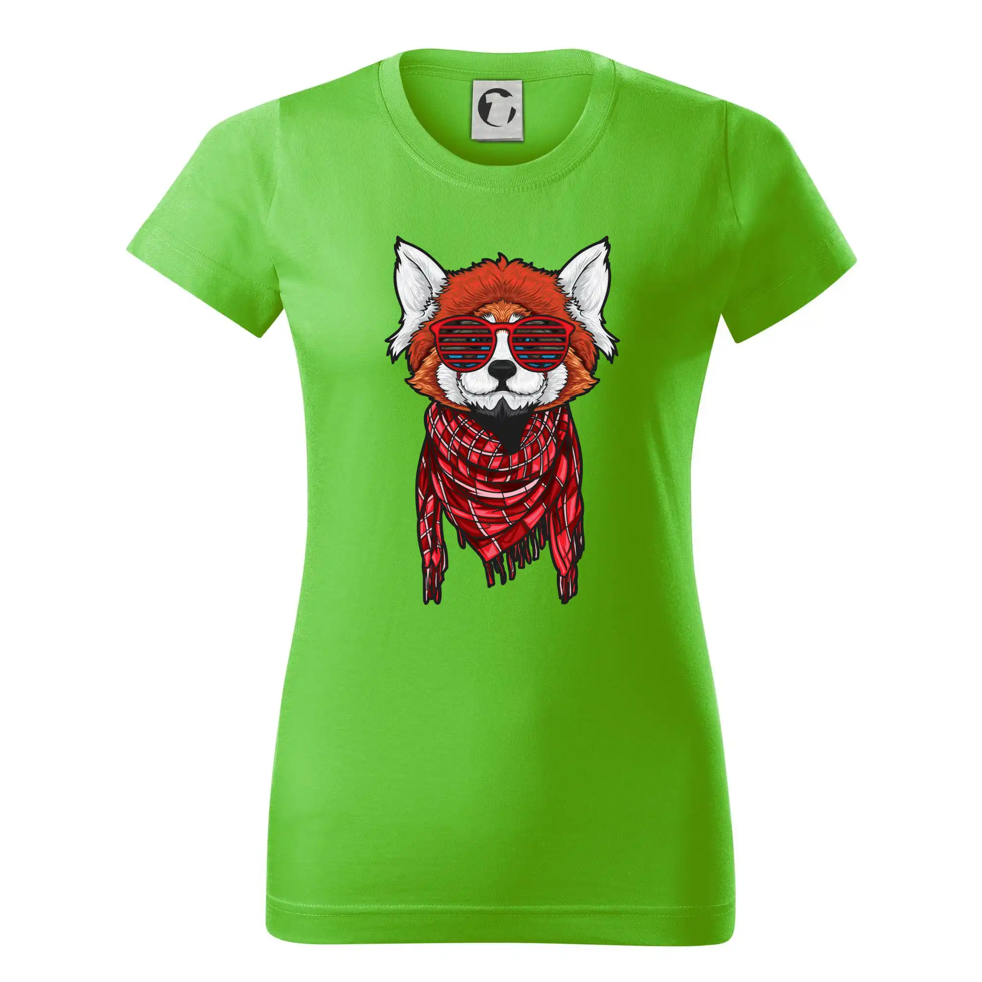 Červená panda hipster
