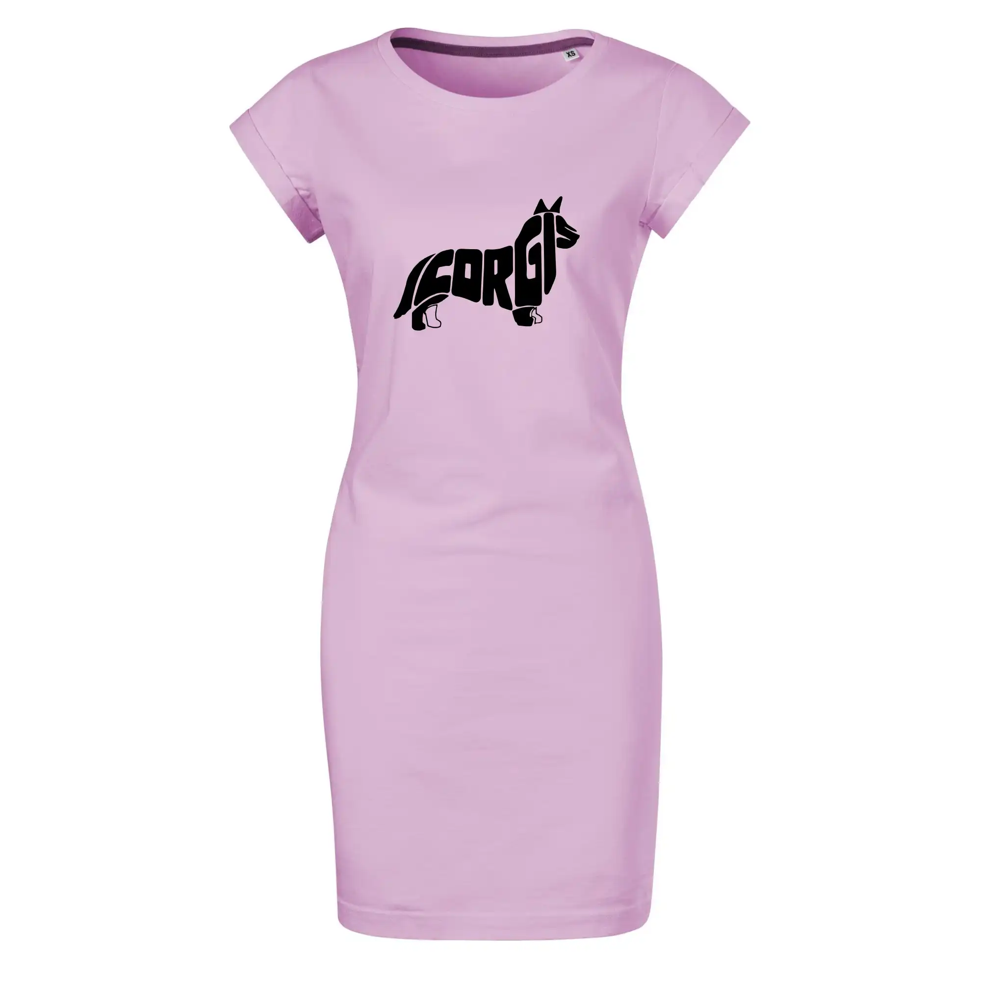 Corgi - nápis v těle