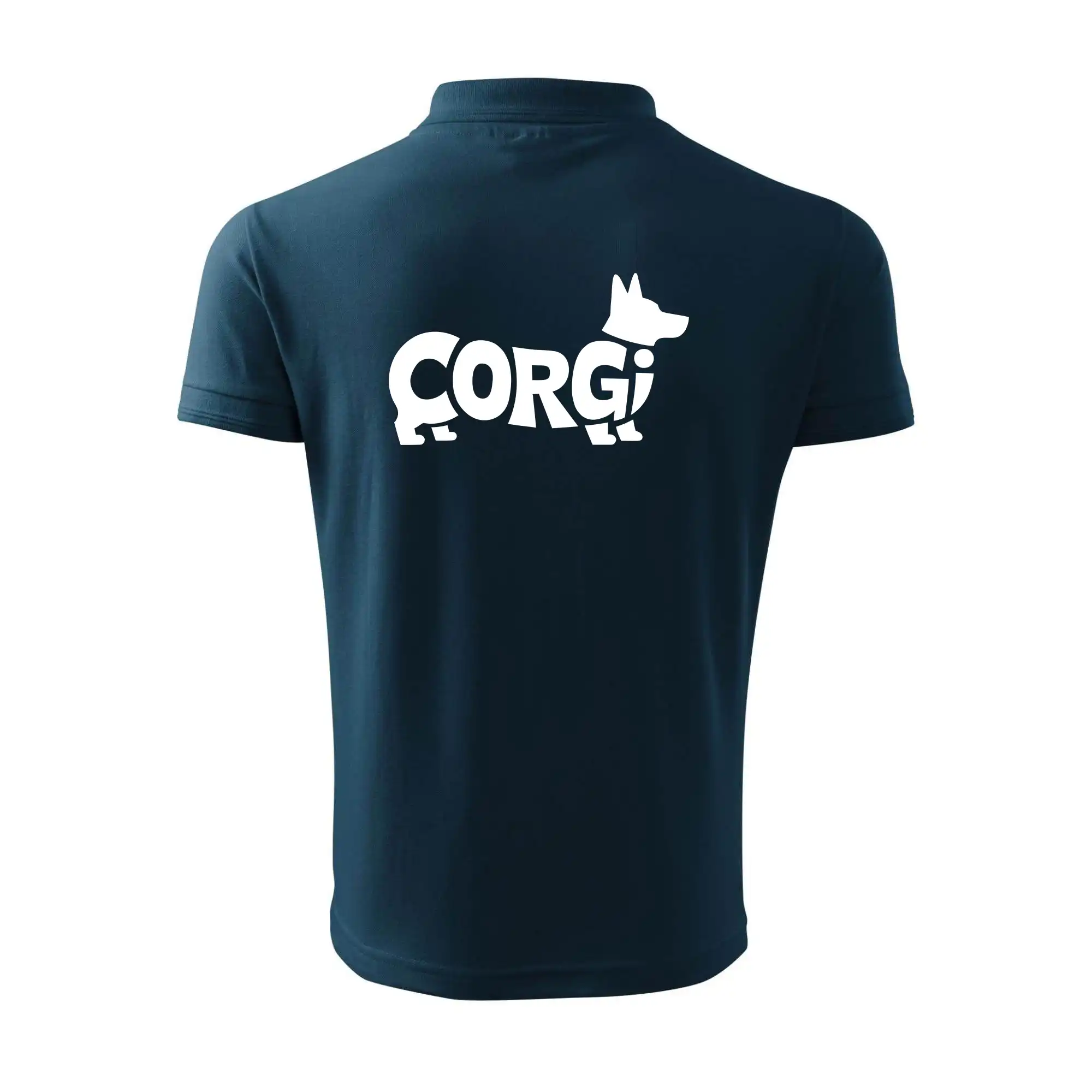Corgi nápis v těle