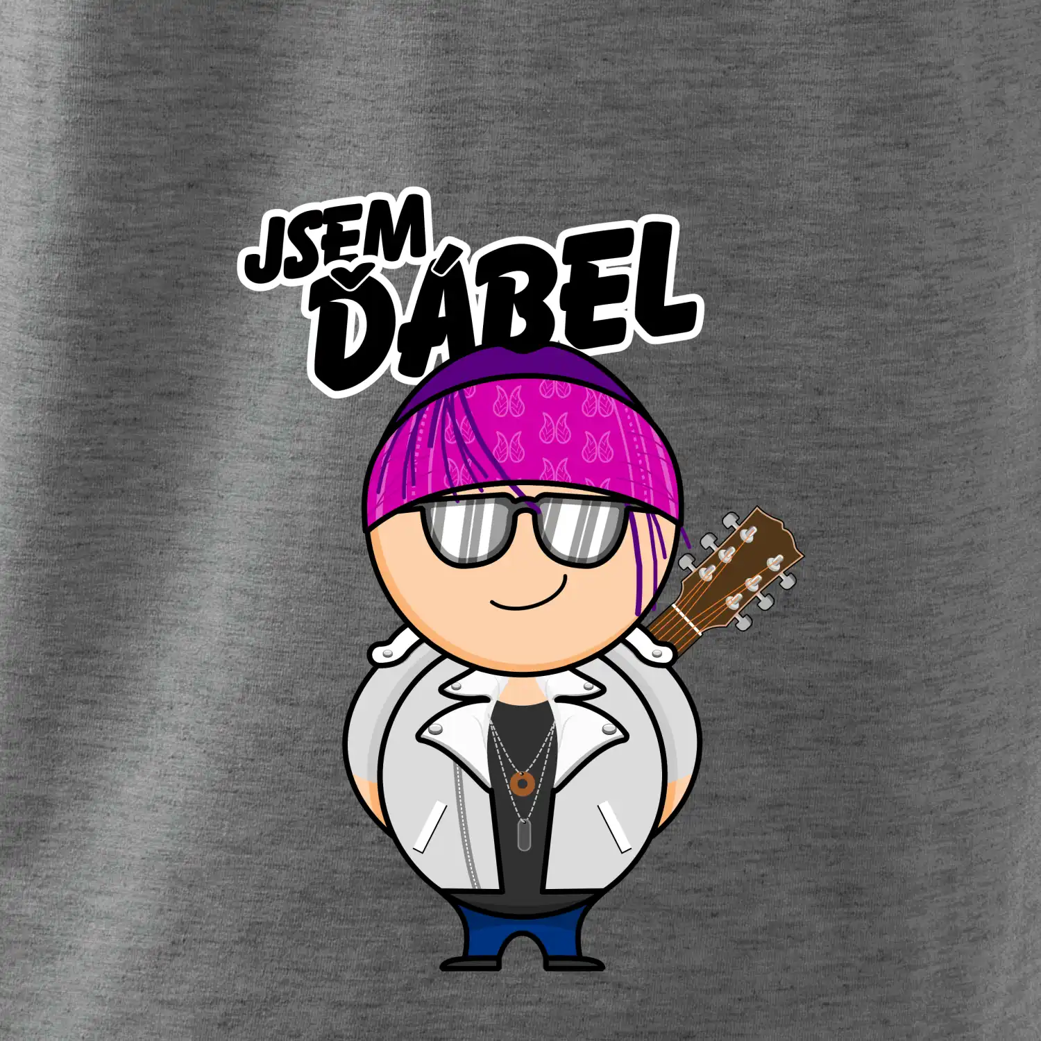 Jsem ďábel muzikant rocker