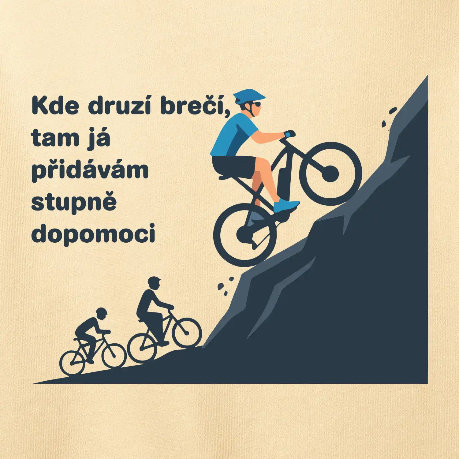 Kde druzí brečí, tam já přidávám stupně dopomoci.