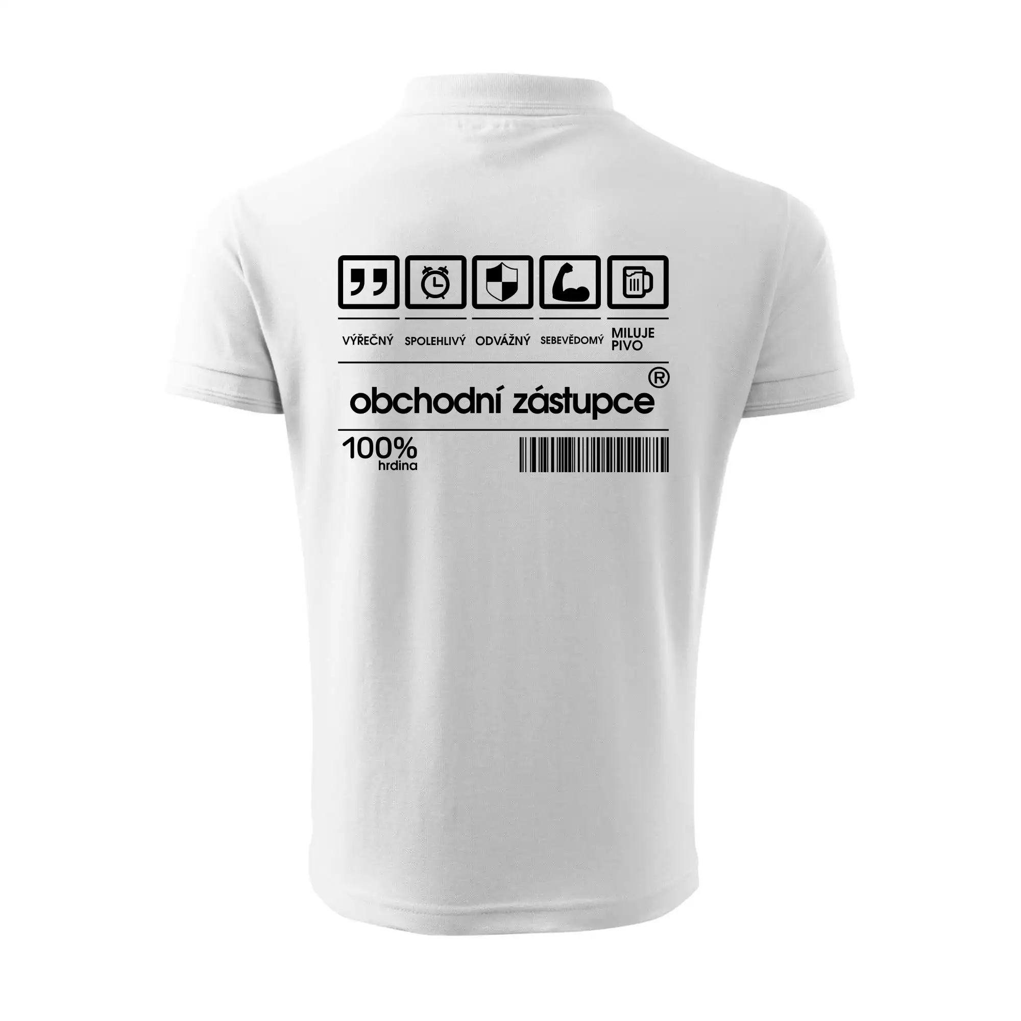 Čárový kód obchodní zástupce