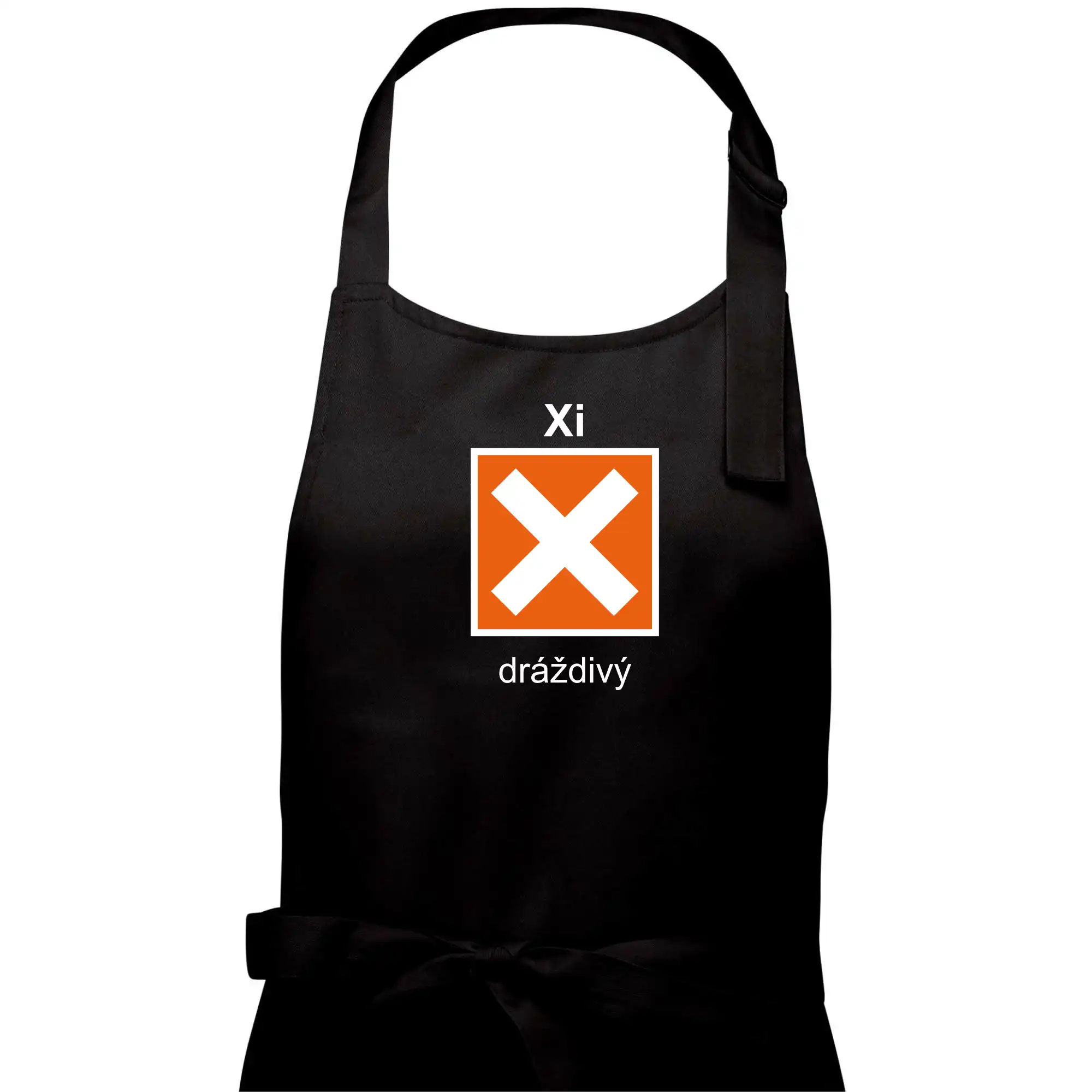 Xi Dráždivý - Výstražná tabulka na tričku