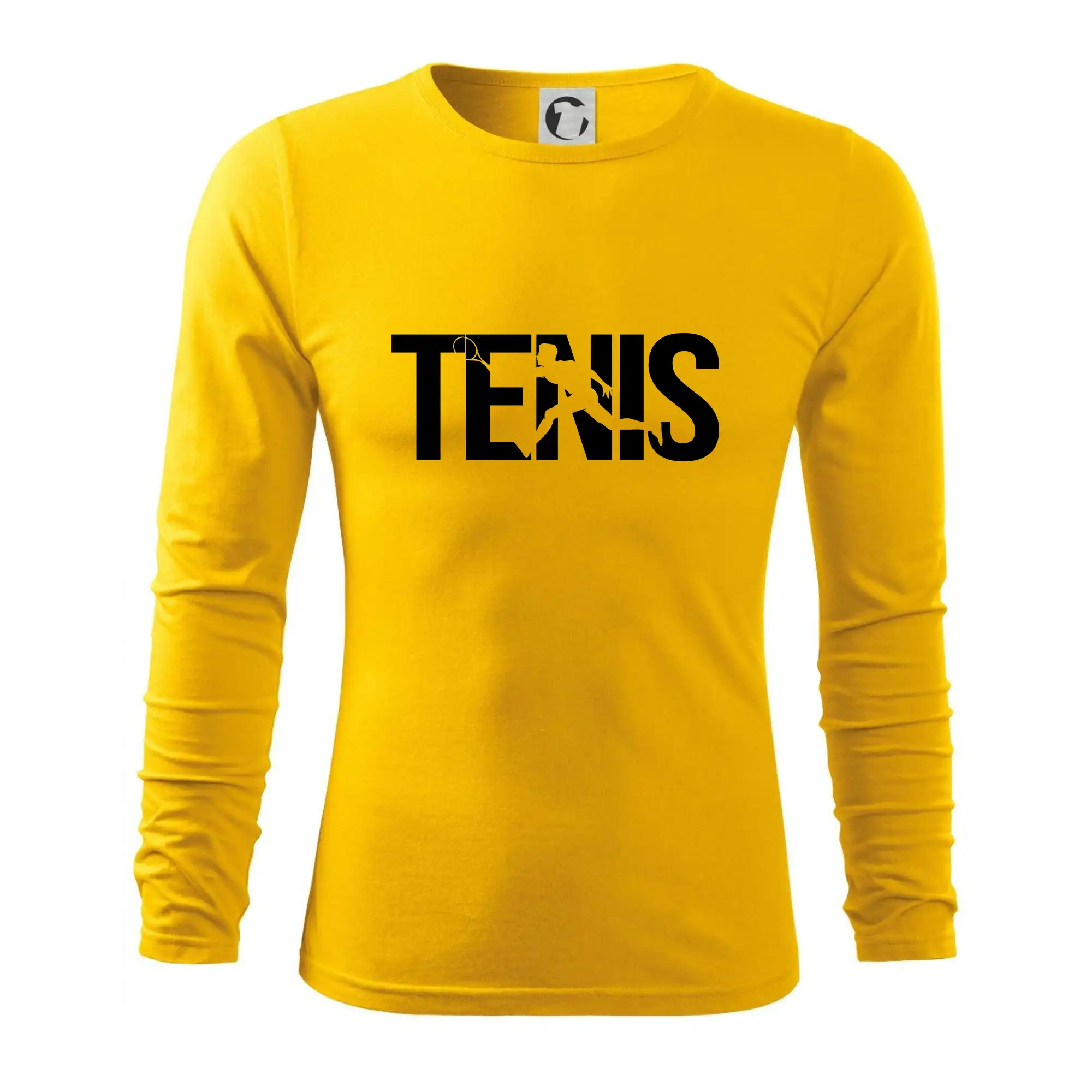 Tenis nápis silueta