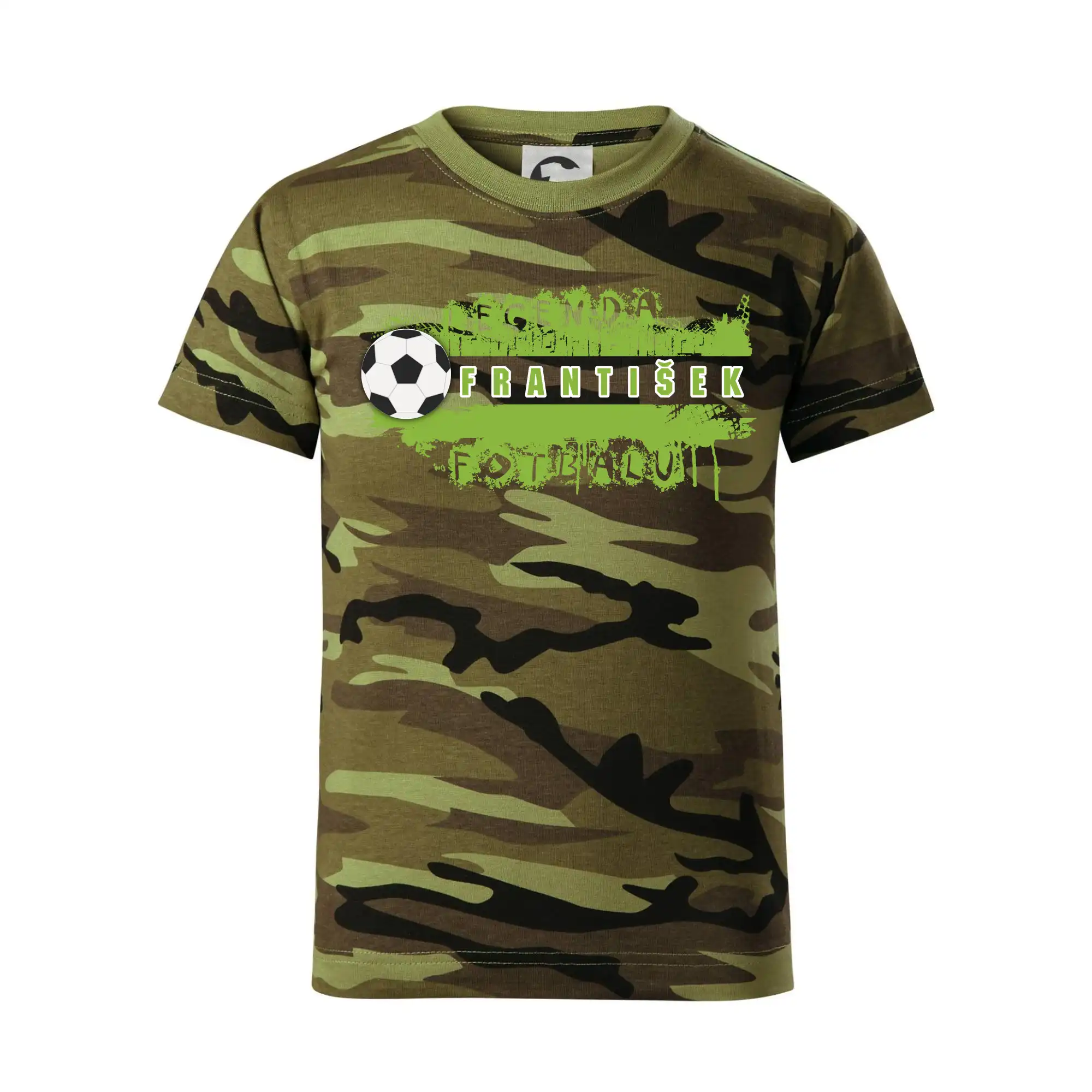 Jméno - legenda fotbalu zelená