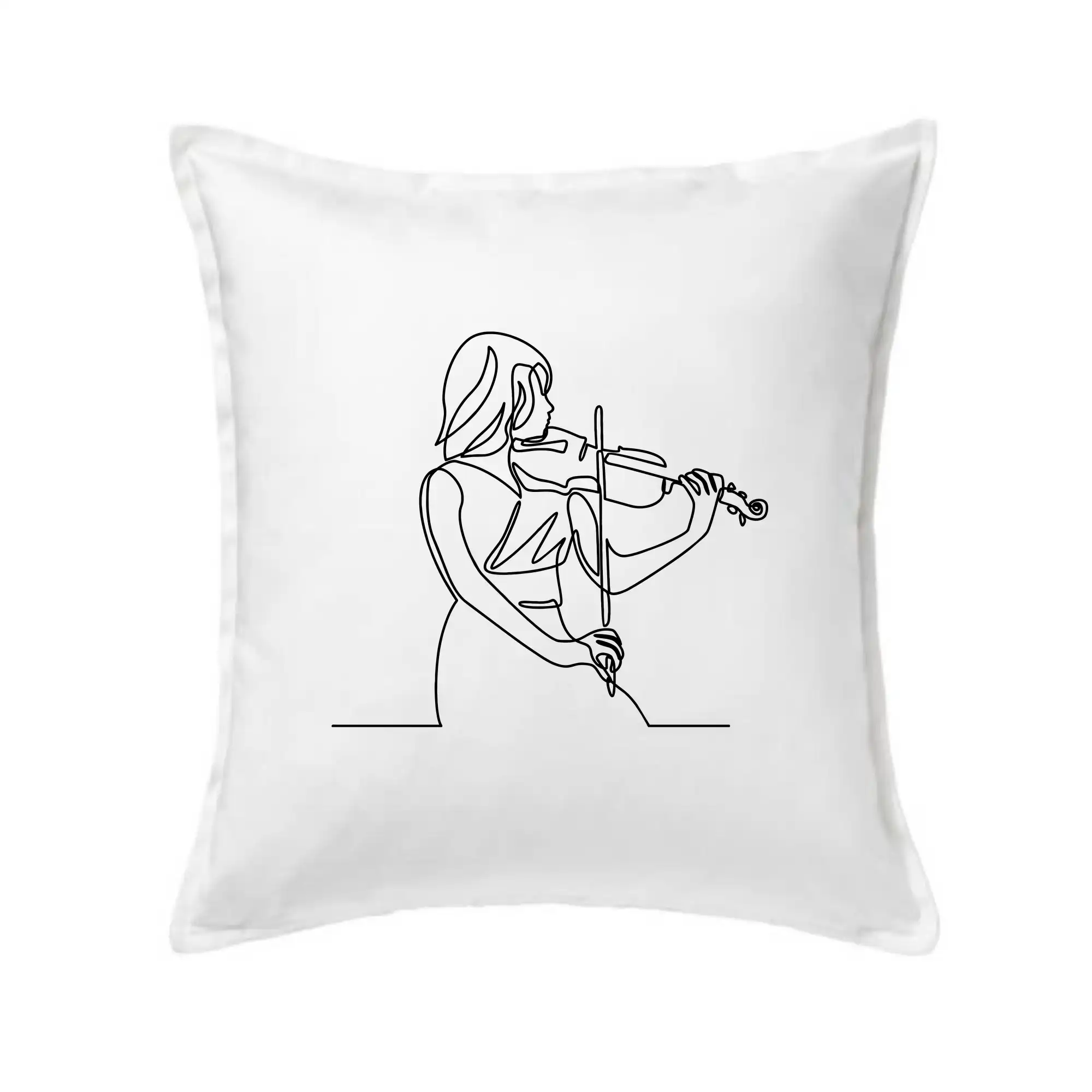 Houslistka jedním tahem