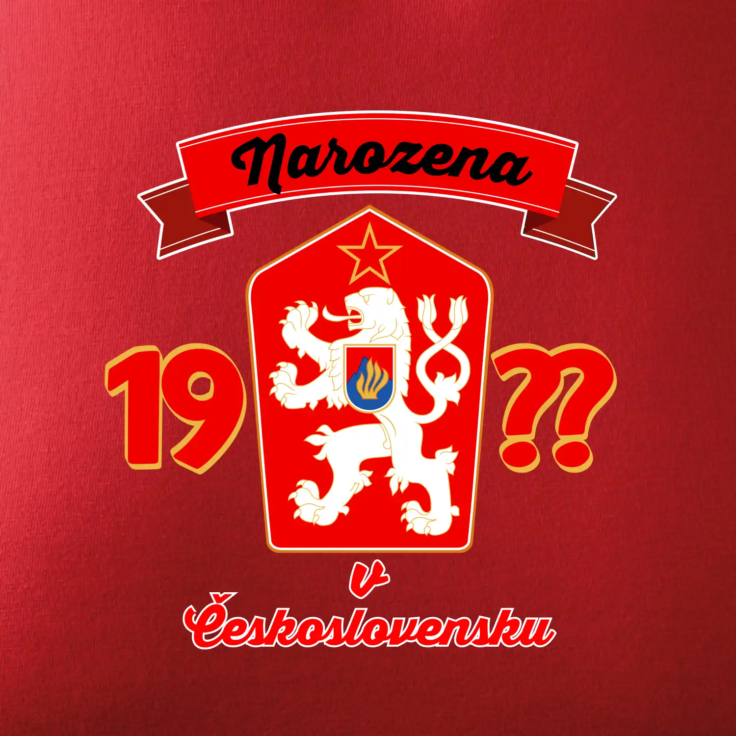 Narozen v Československu - barevné - vlastní ročník