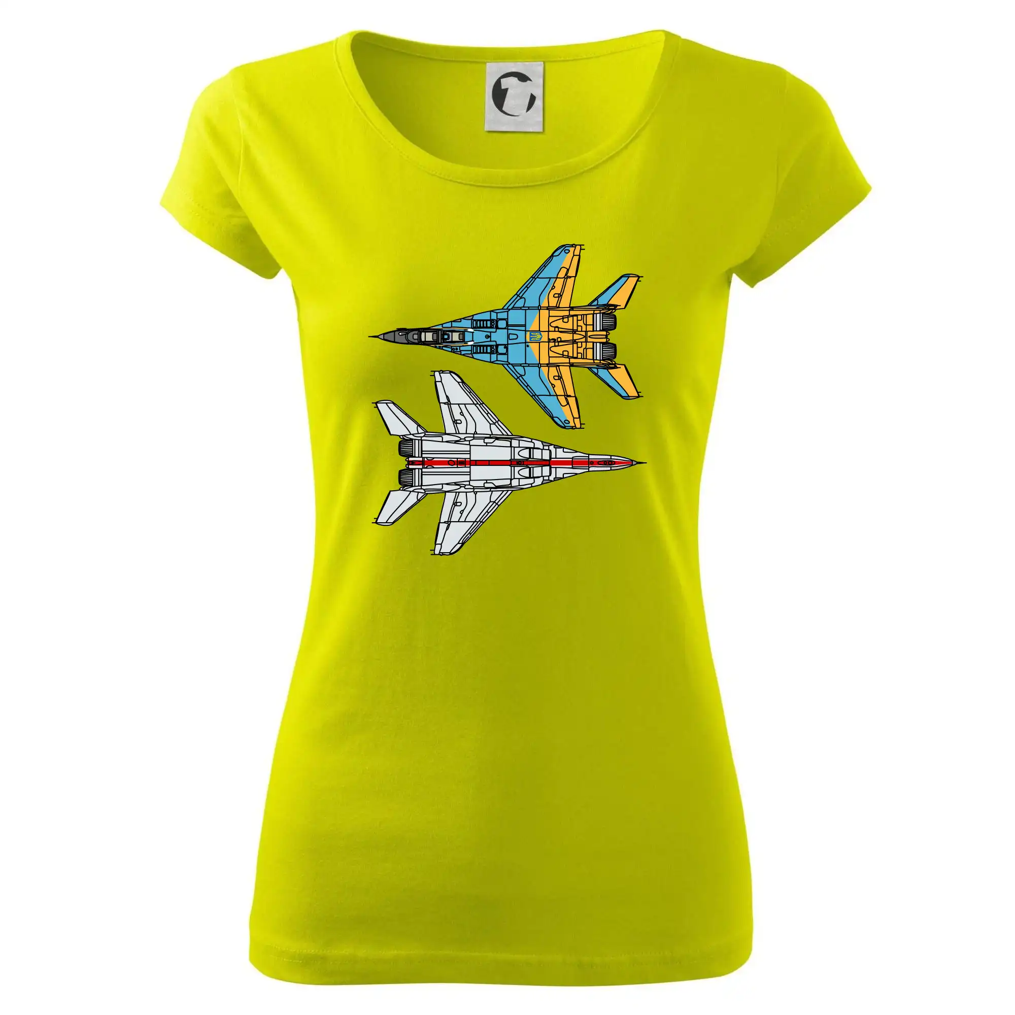 Mig 29 Fulcrum ze spoda a ze zhora