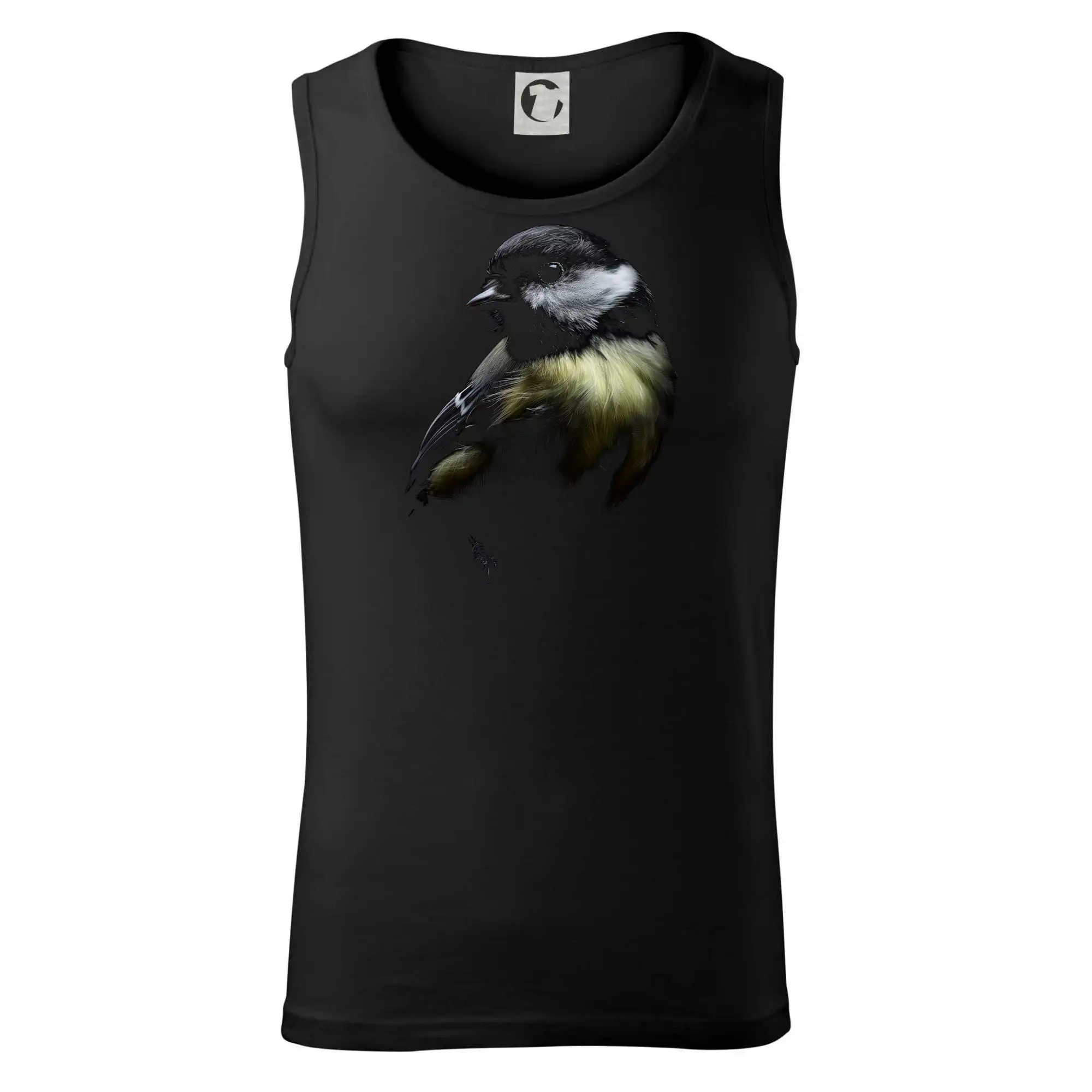 Sýkora koňadra černá fotka