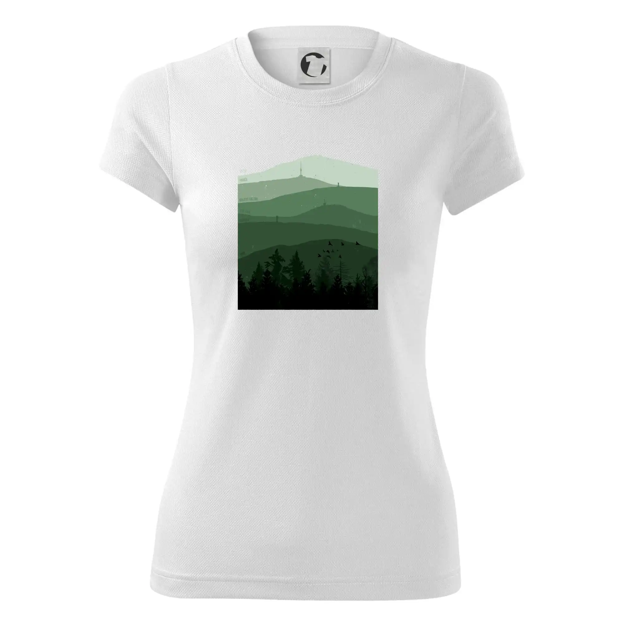 Siluety nejvyšších Českých hor