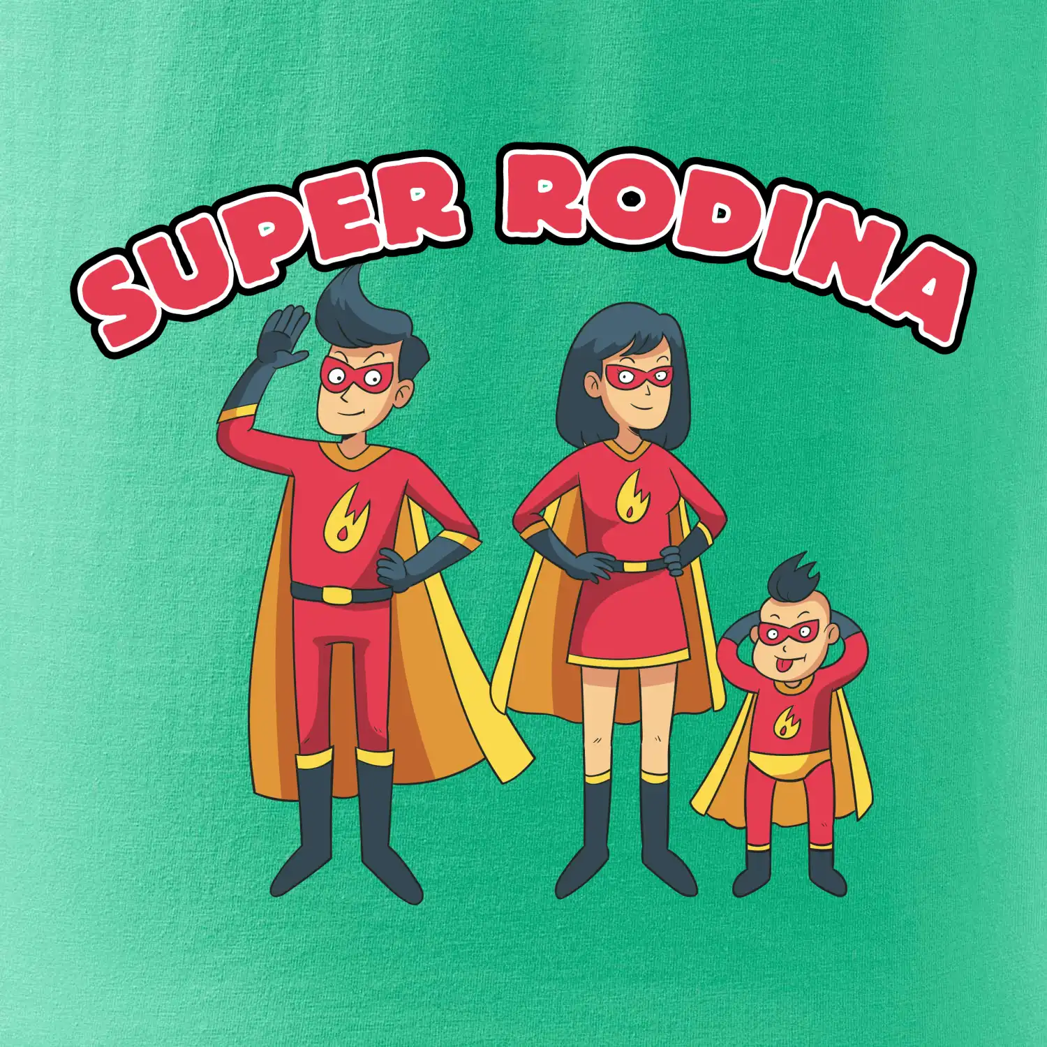 Super rodina - jeden syn