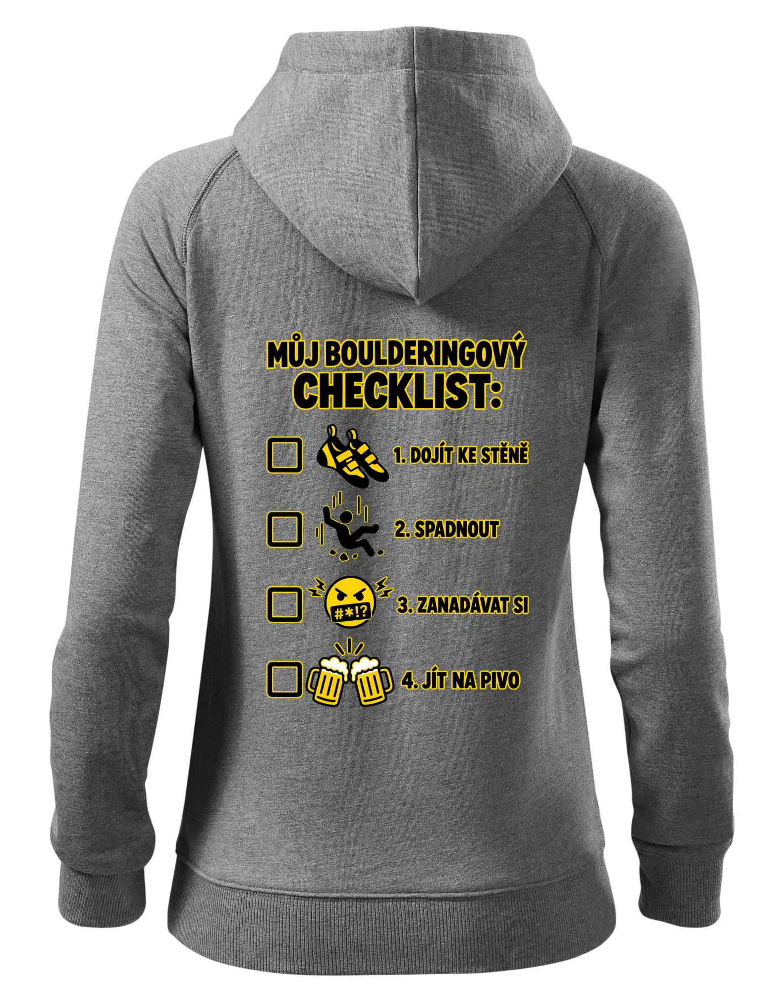 Můj boulderingový checklist