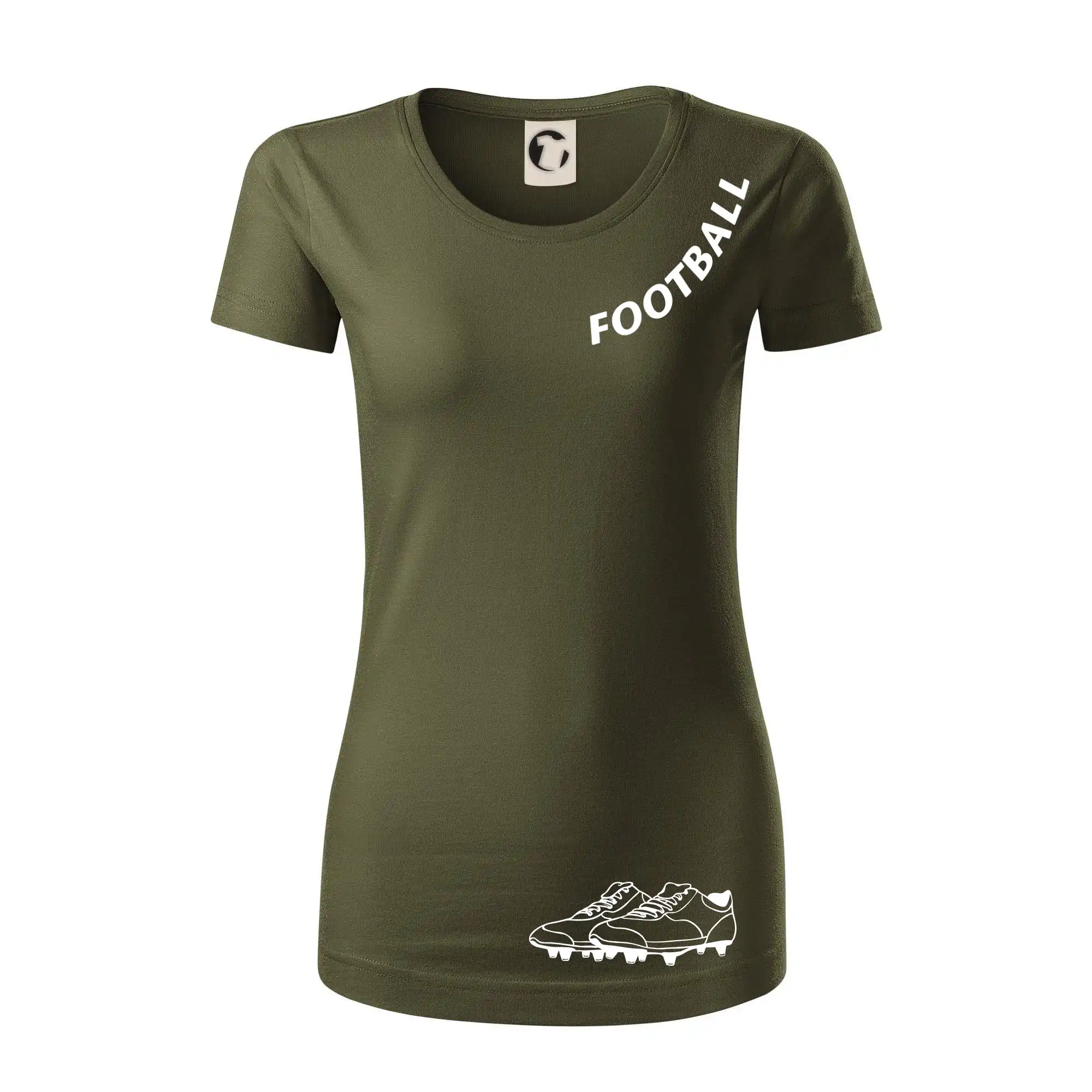 FOOTBALL nápis šikmo