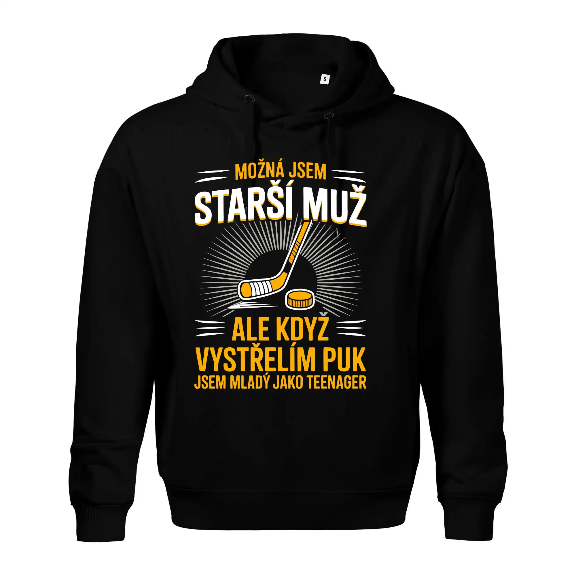Možná jsem starší muž,  ale kdyz vystrelim puk