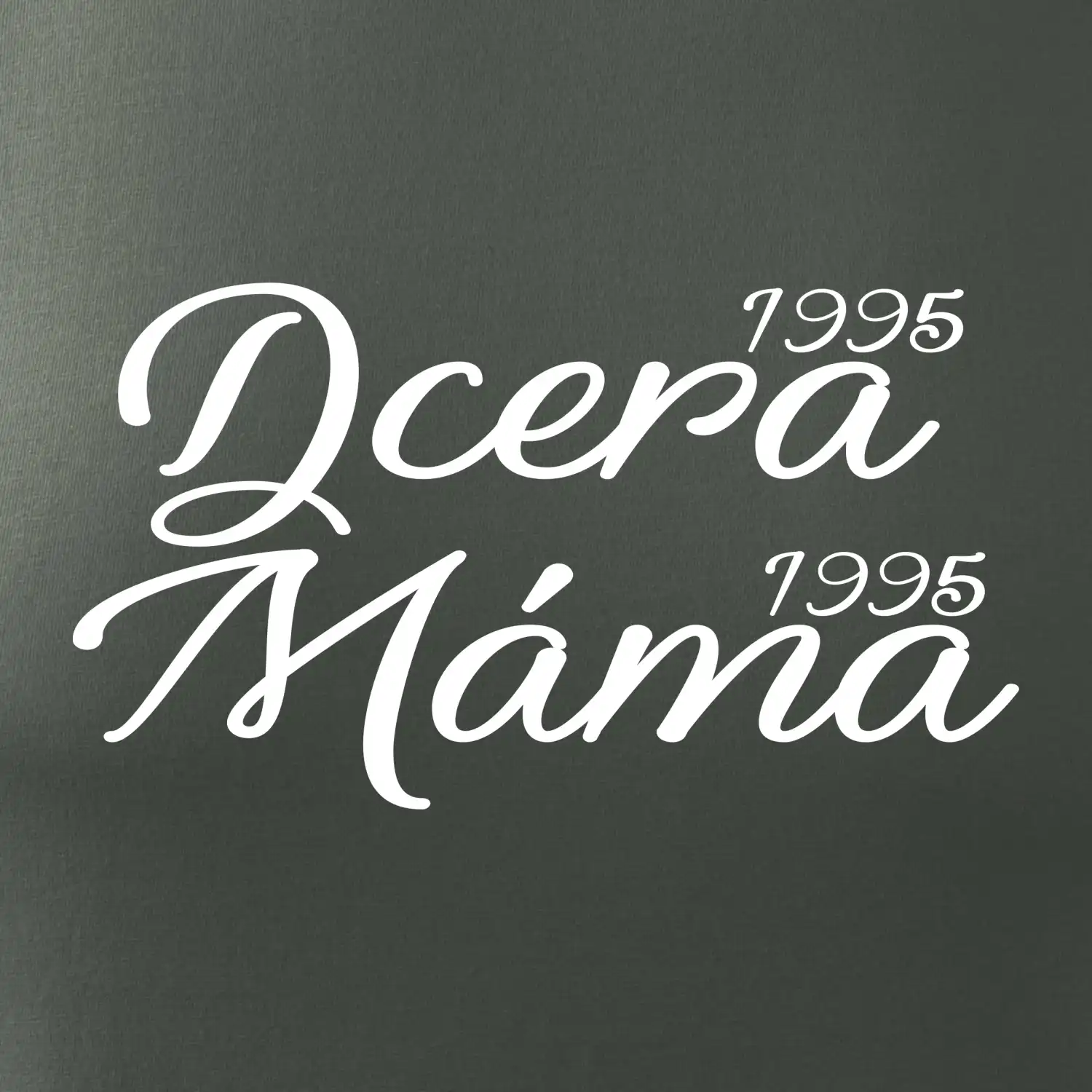 Dcera, Máma  vaše ročníky