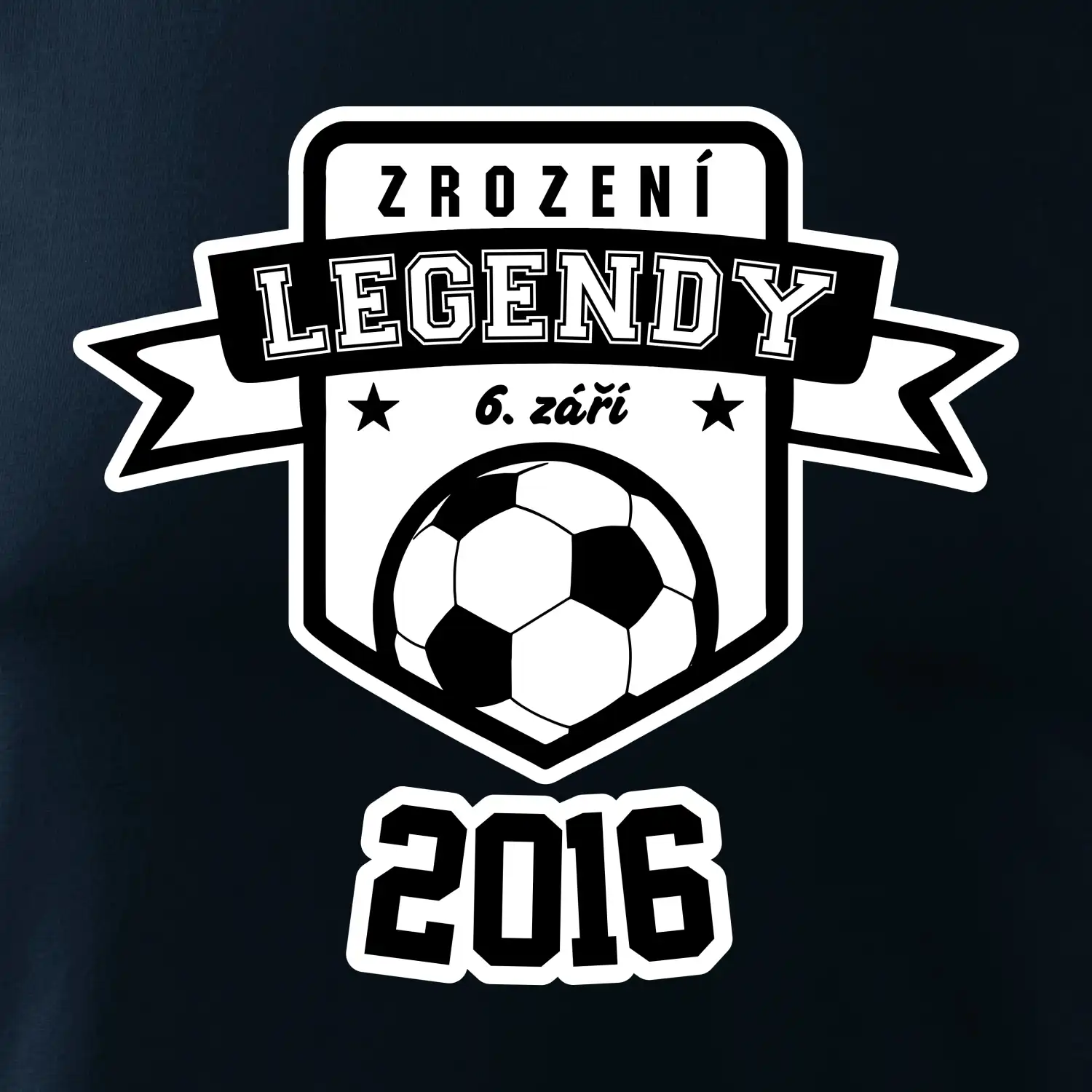 Zrození fotbalové legendy - tvůj den a rok narození