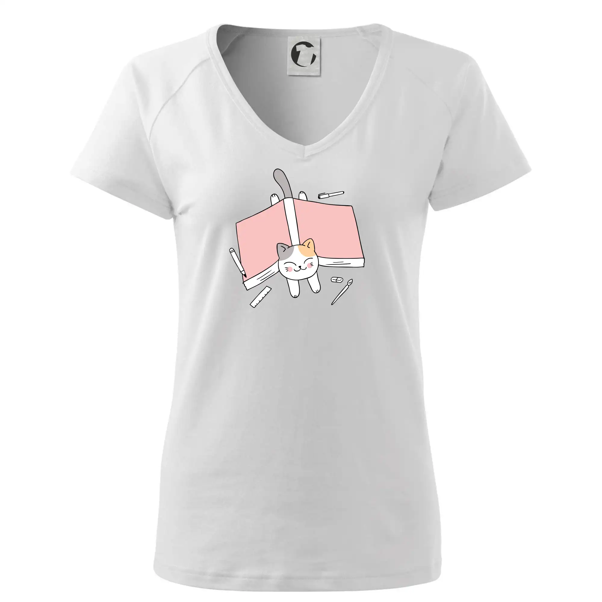 Učení na státnice kočka