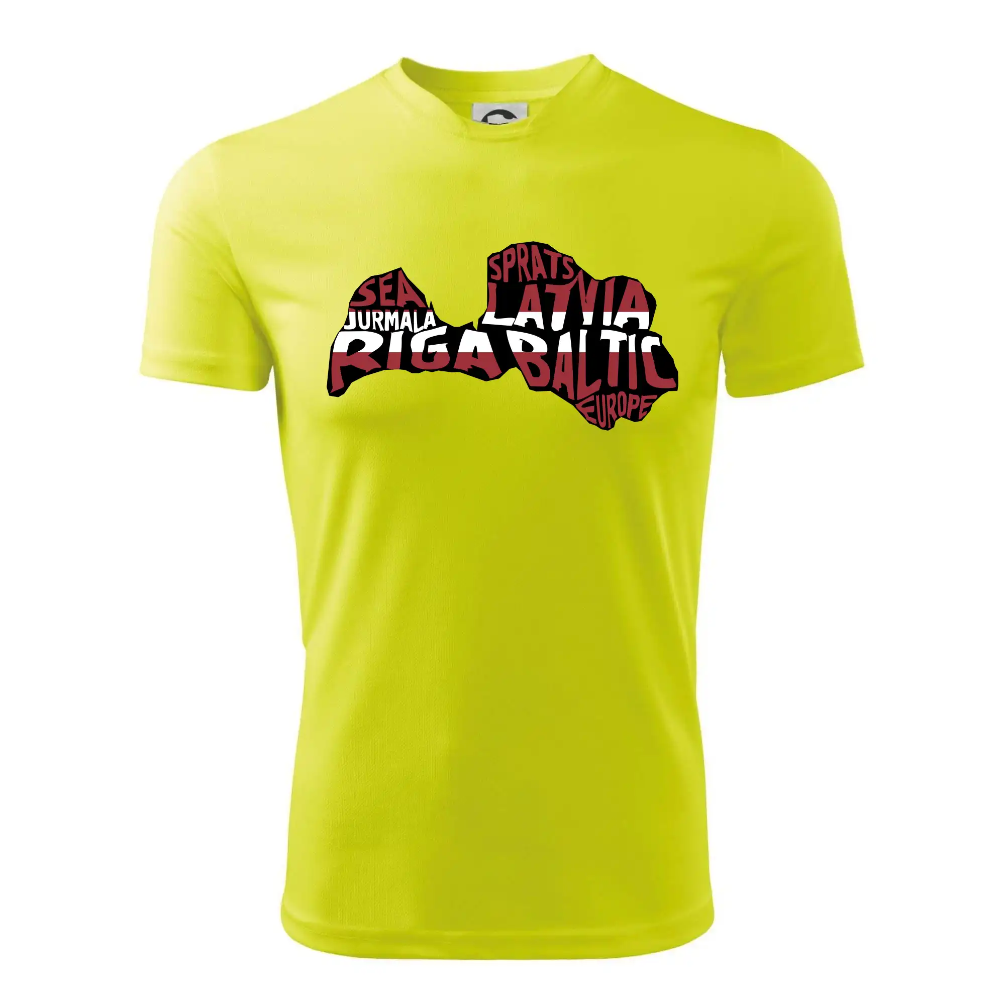 Mapy - názvy měst - Lotyšsko