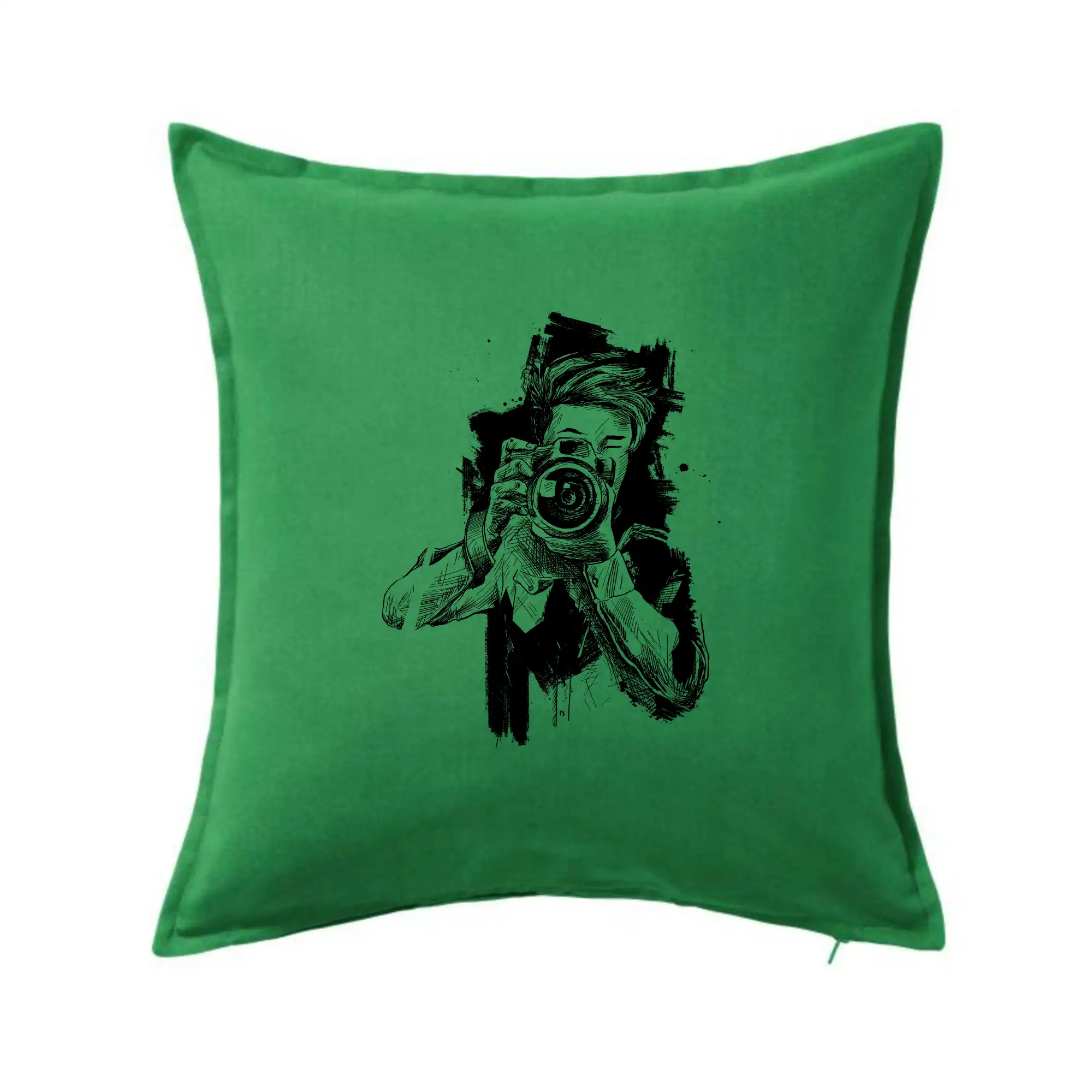 Fotograf kreslený tužkou