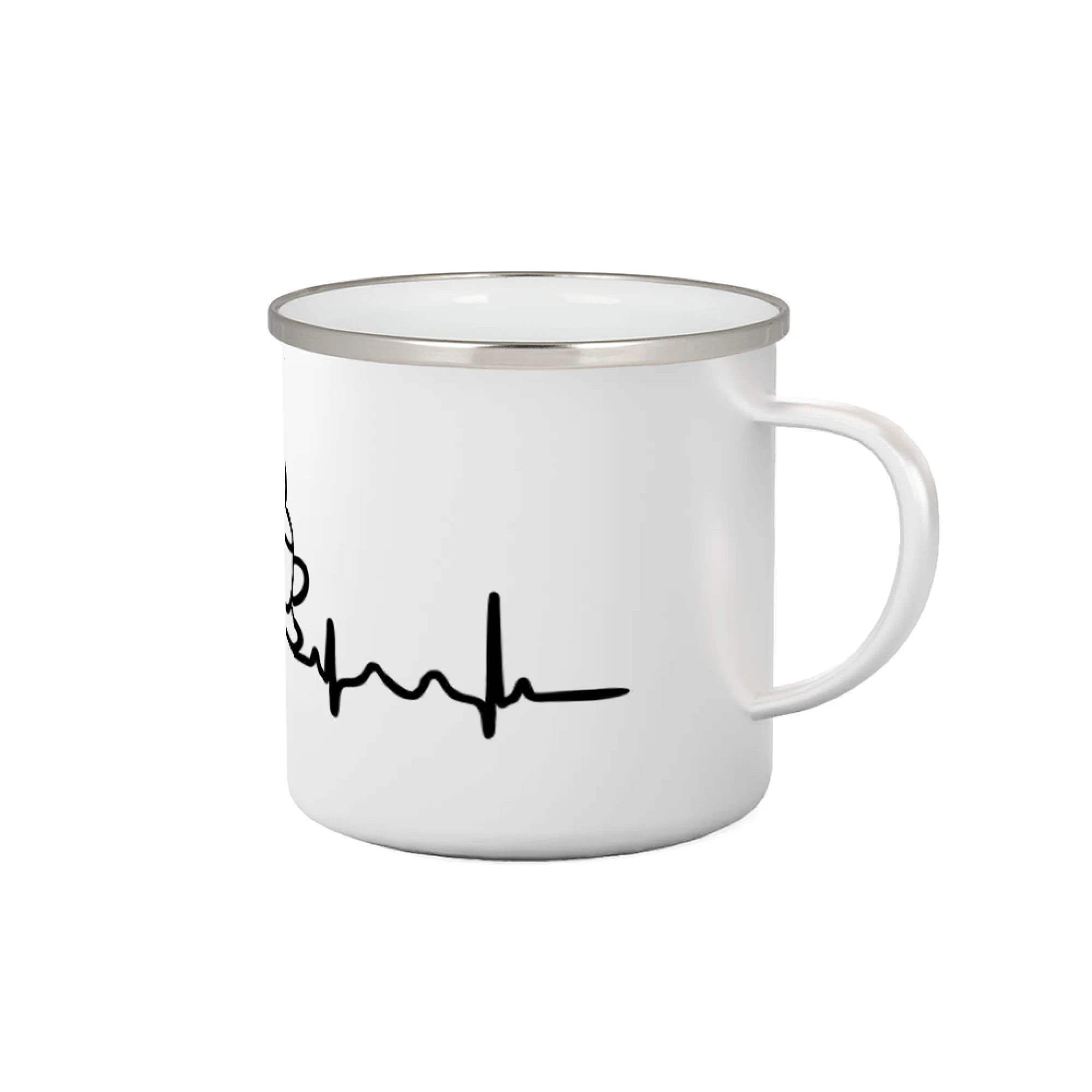 EKG hrnek kávy