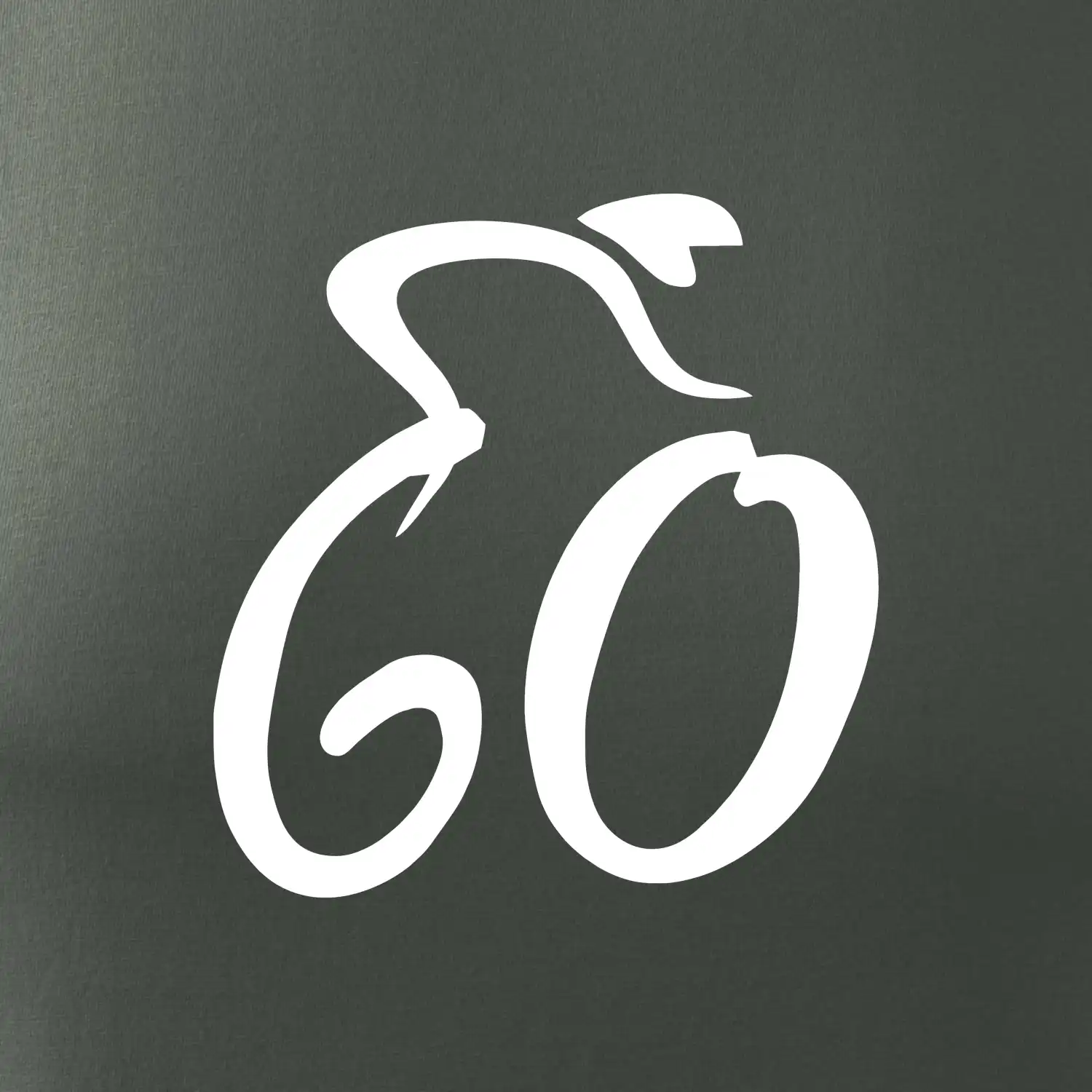 Cyklista slaví šedesátku (60)