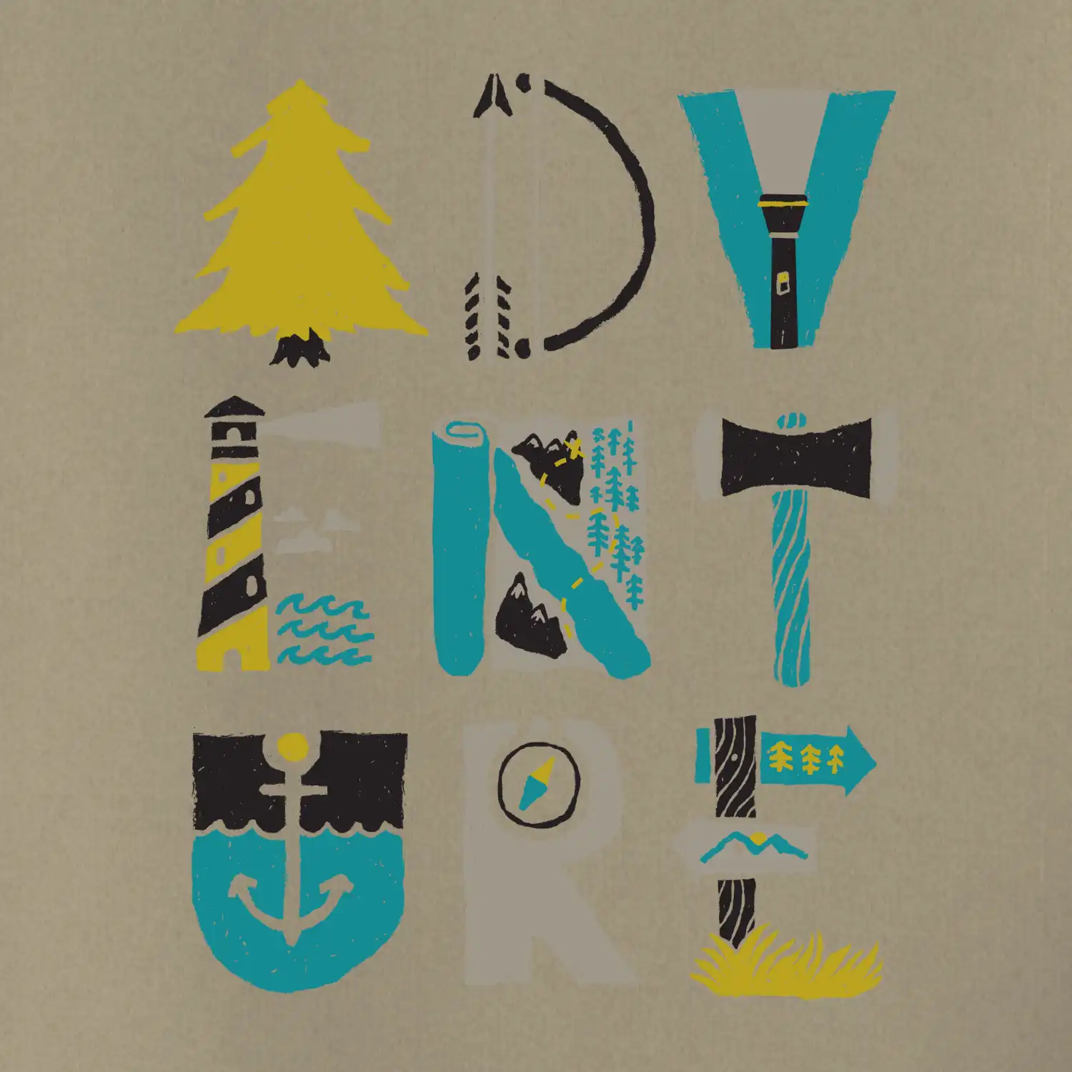 Adventure font