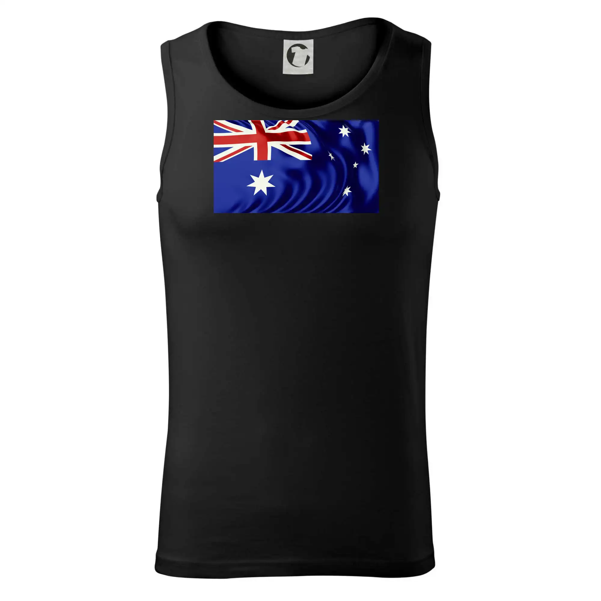 Austrálie vlajka vlající obdélník