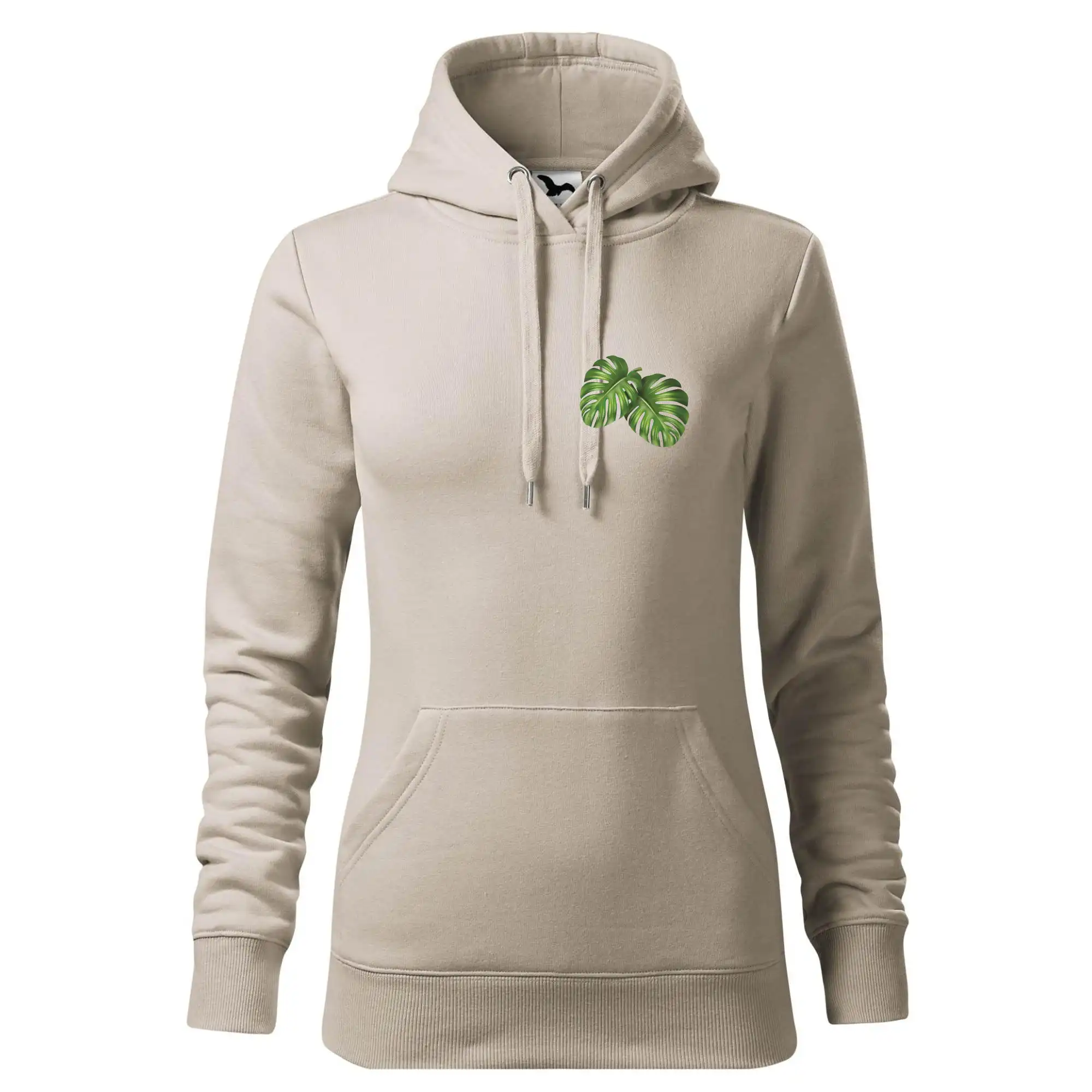 Monstera listy na prsu